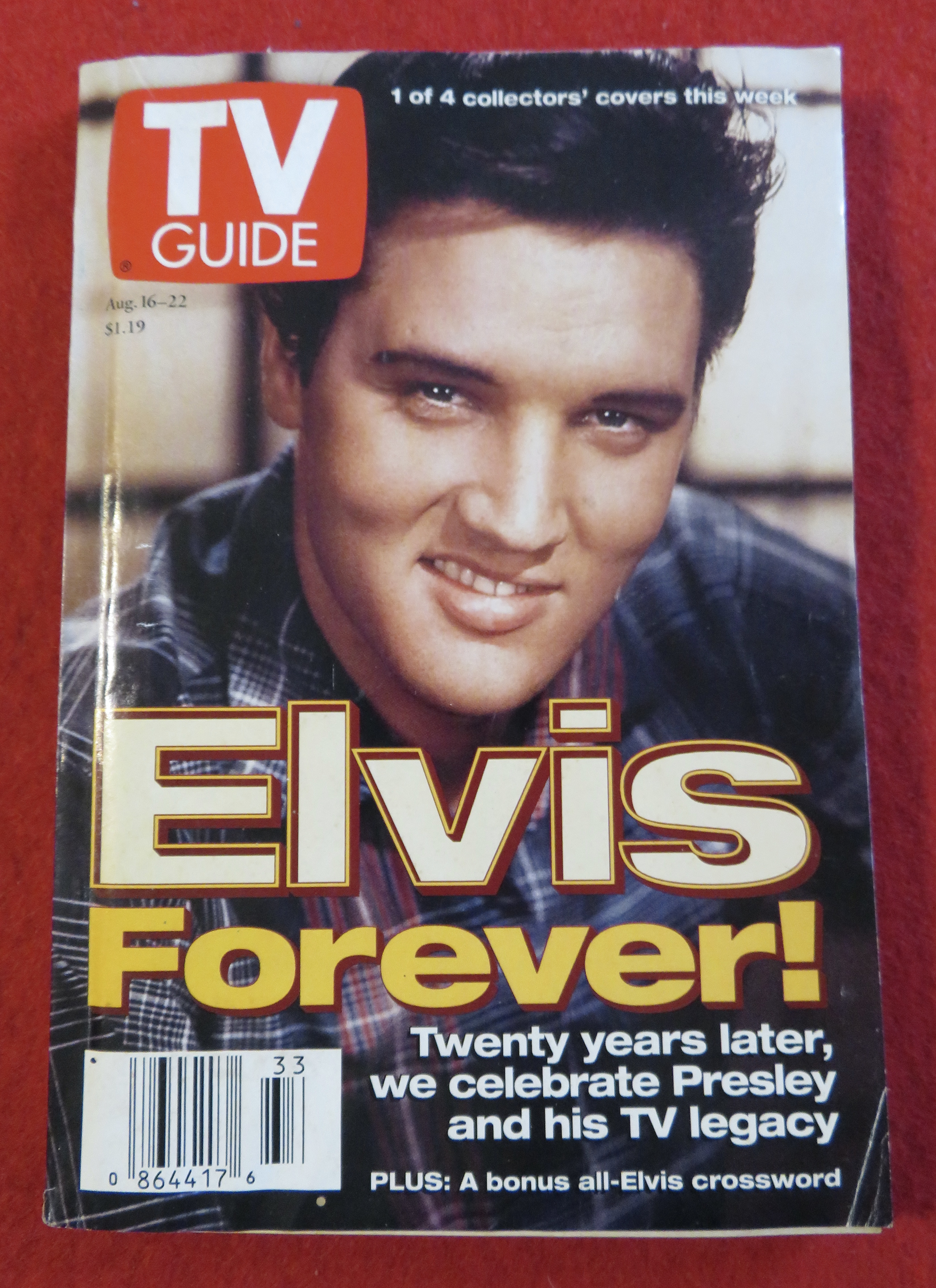 TV Guide August 16-22, 1997 Elvis Presley