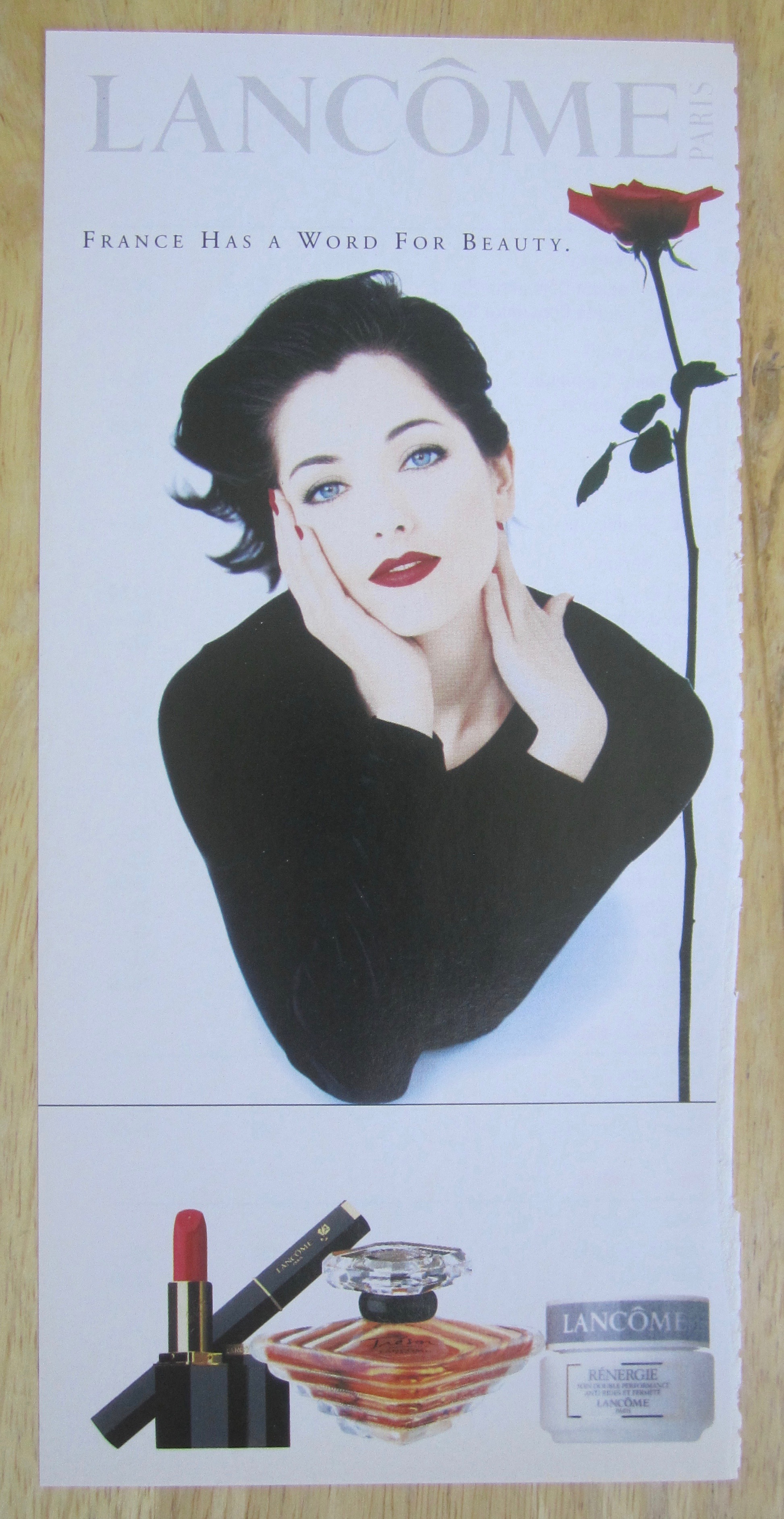2004 Lancome Paris w/ Lovely Blue Eyed Woman