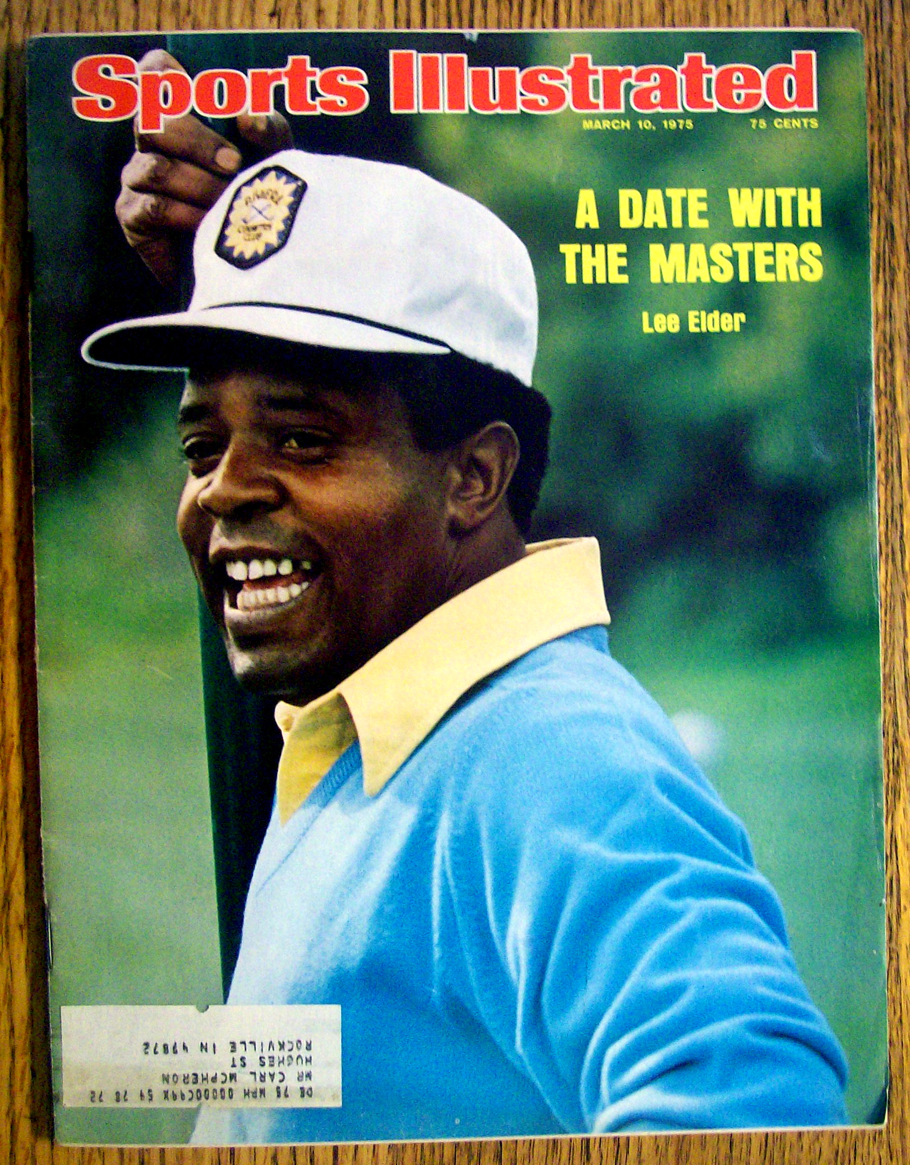 Sports Illustrated Magazine-March 10, 1975-Lee Elder