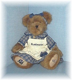 14 Inch BOYDS Bluebearies Teddy Bear