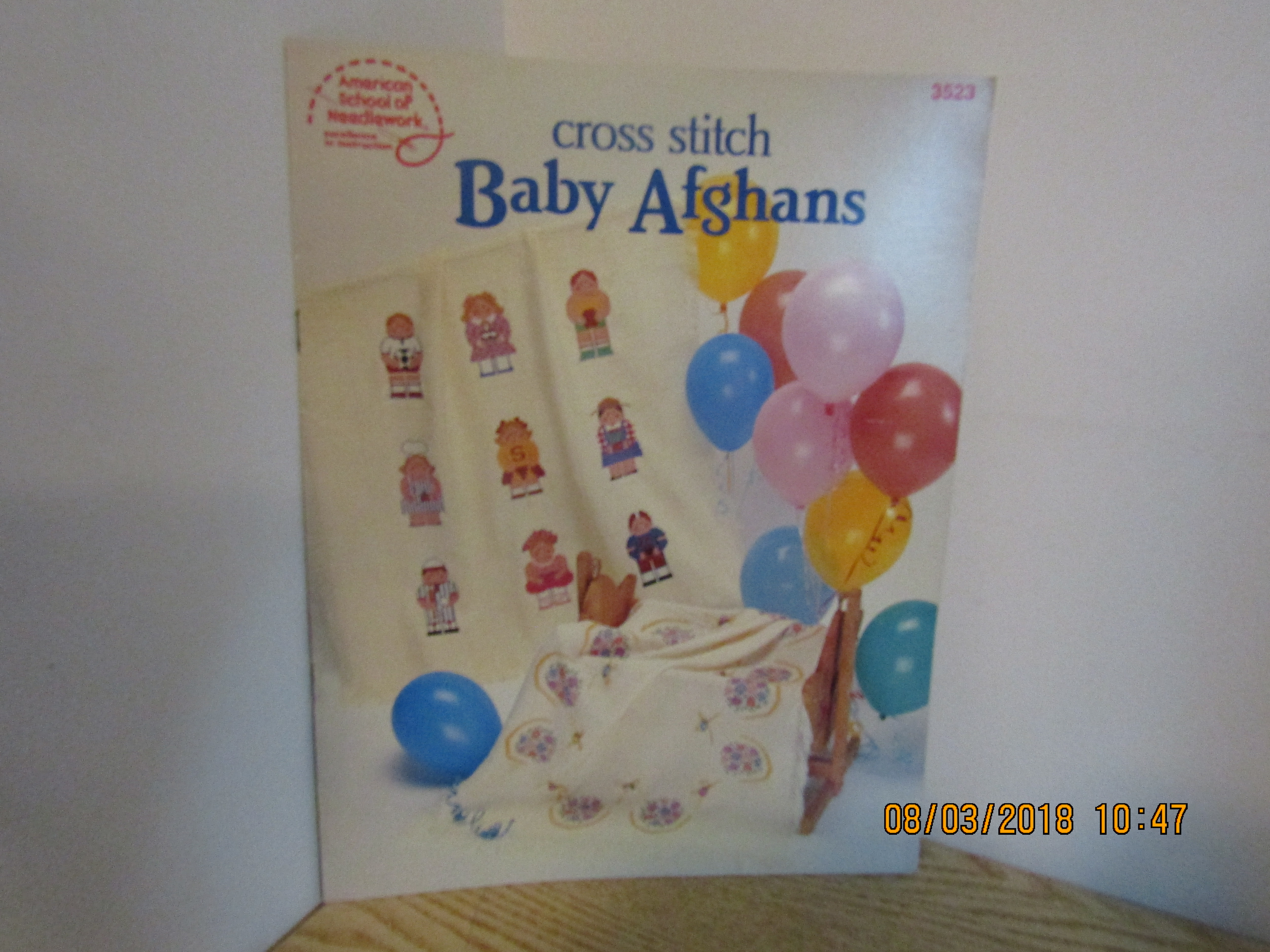 ASN Cross Stitch Baby Afghans #3523