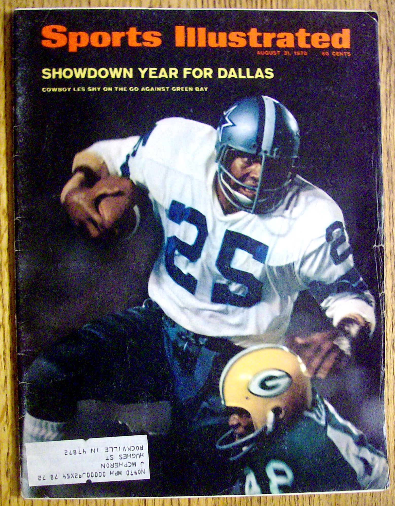 Sports Illustrated Magazine-August 31, 1970-Dallas