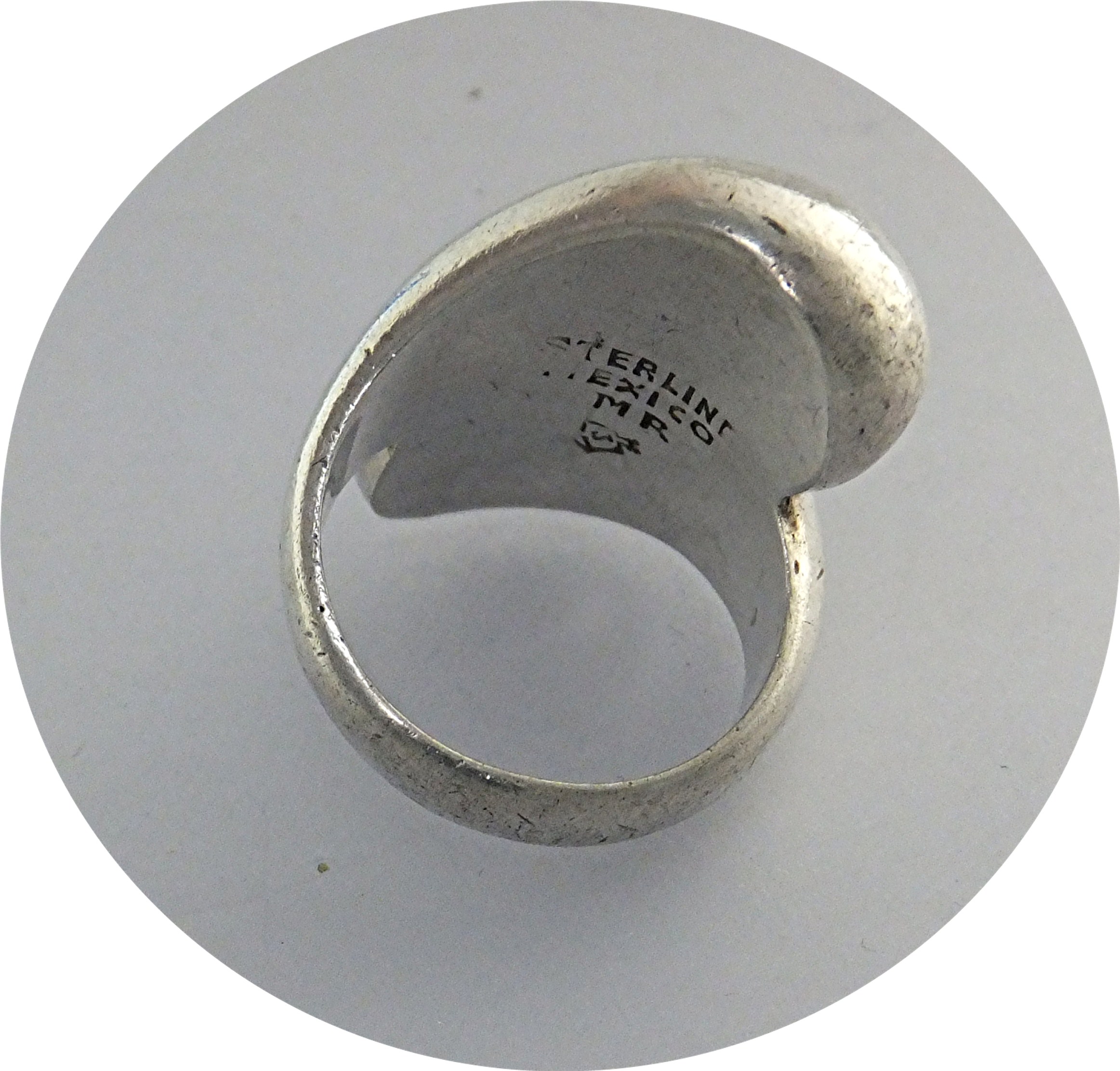Melecio Rodriguez  Ring Sterling Silver Taxco Mexico