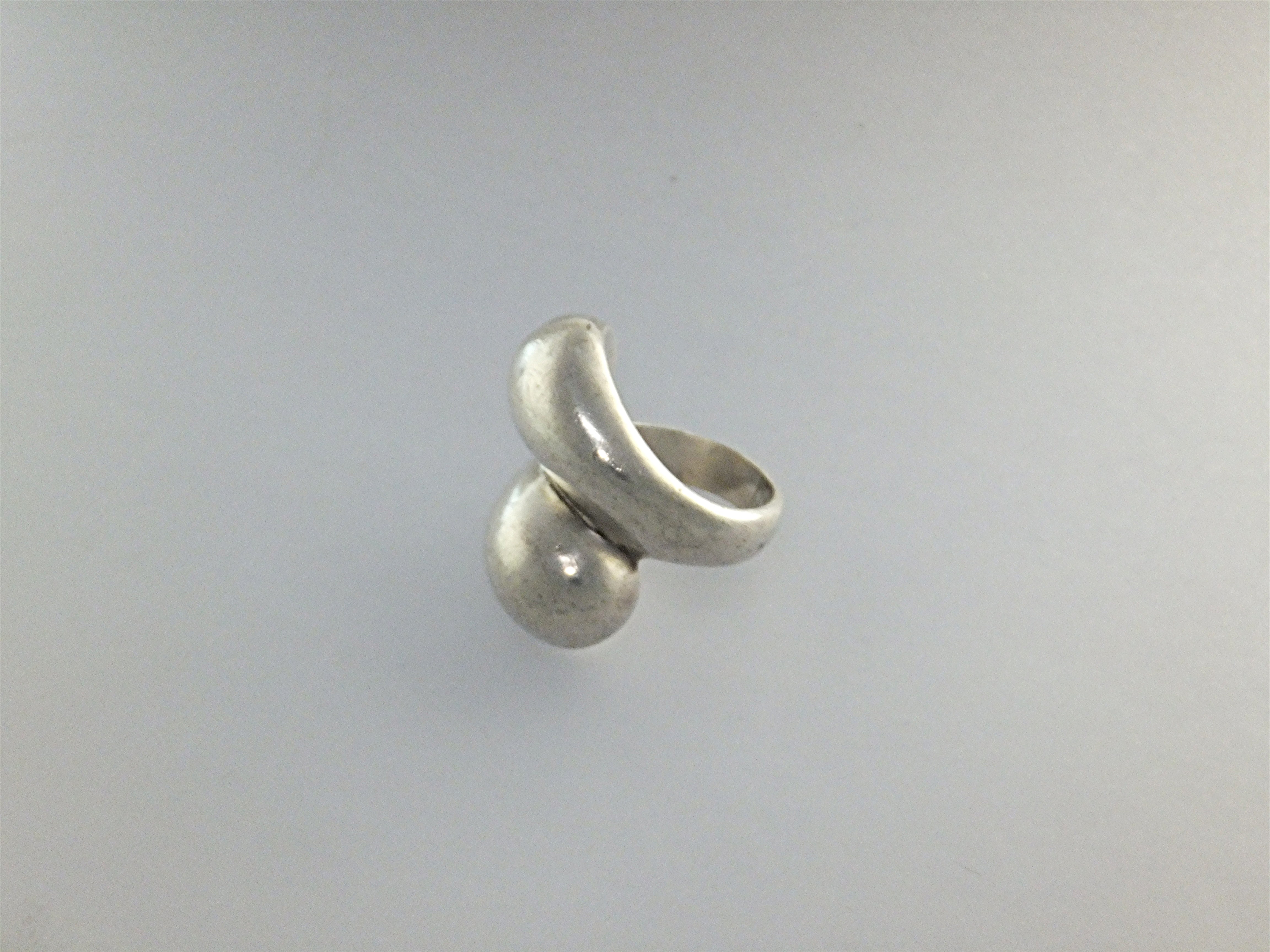 Melecio Rodriguez Ring Sterling Silver Taxco Mexico