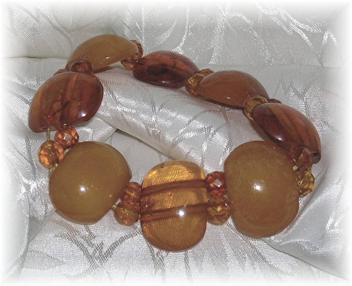 Balkan Amber Golden and butterscotch Stretch Bracelet