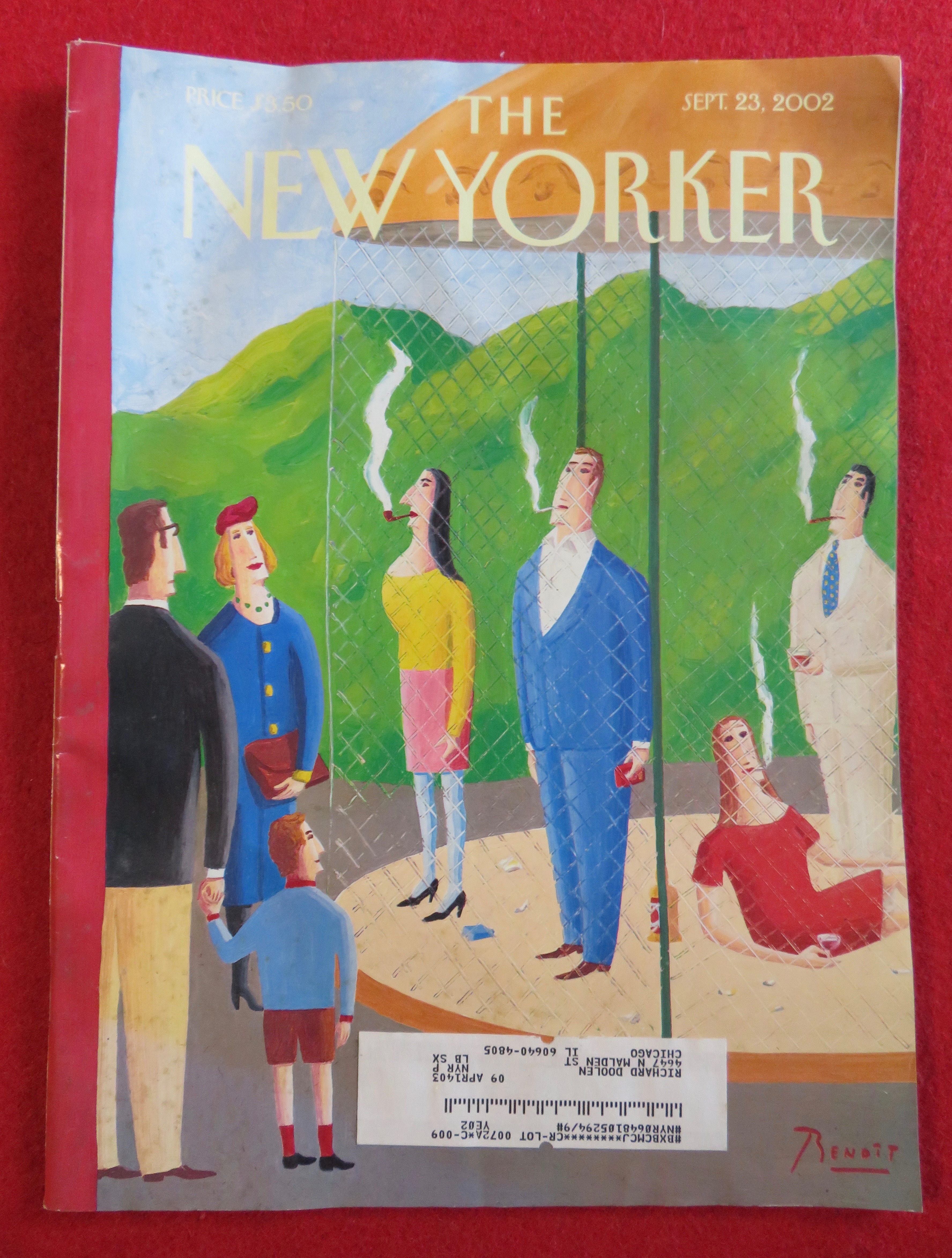 The New Yorker Magazine September 23, 2002