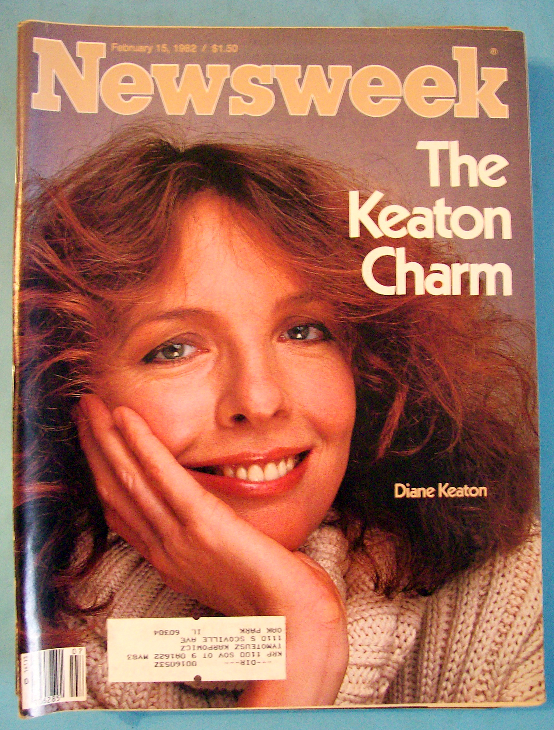 Newsweek Magazine - February 15, 1982 - Diane Keaton
