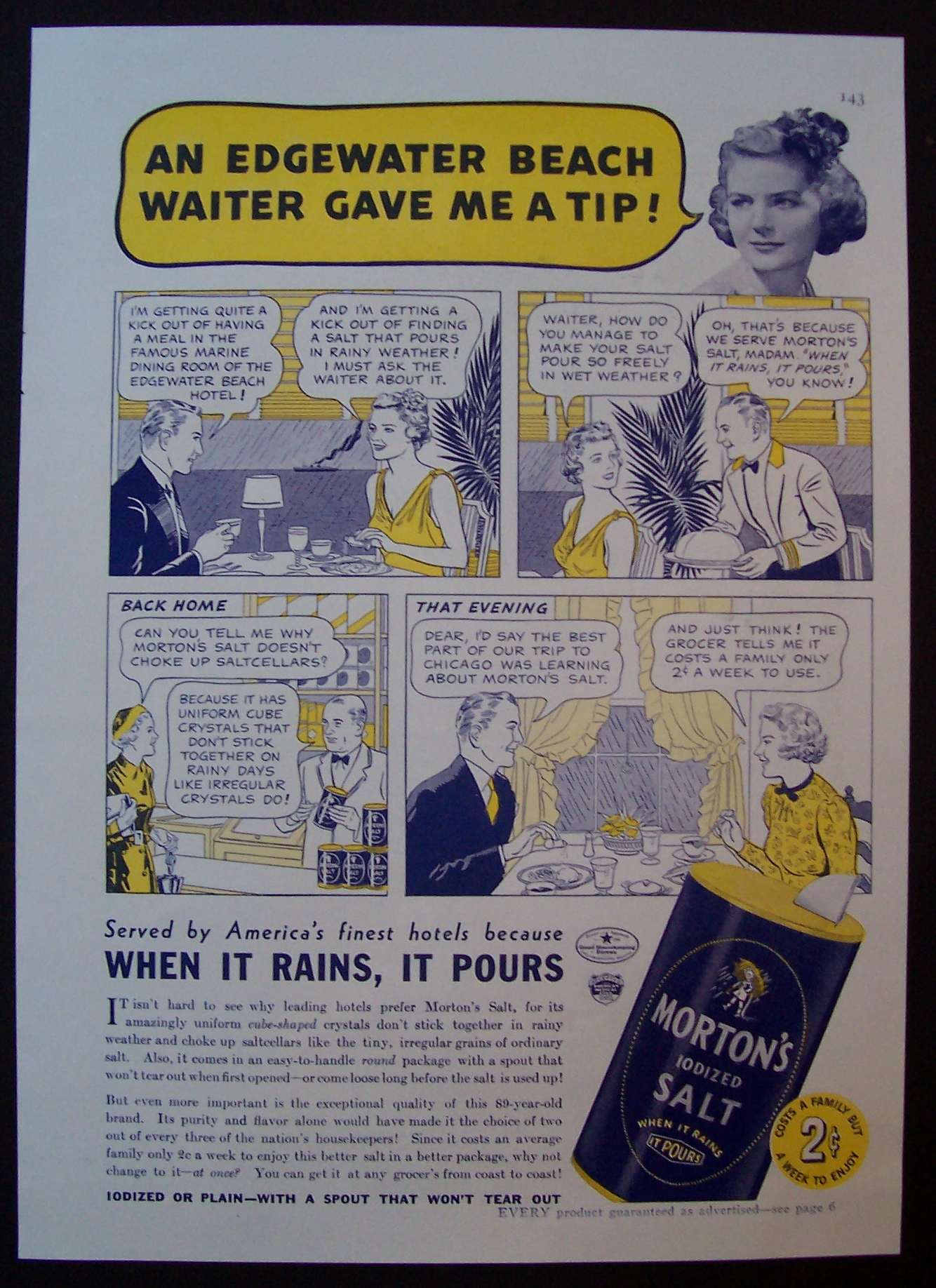 1937  Morton  Salt