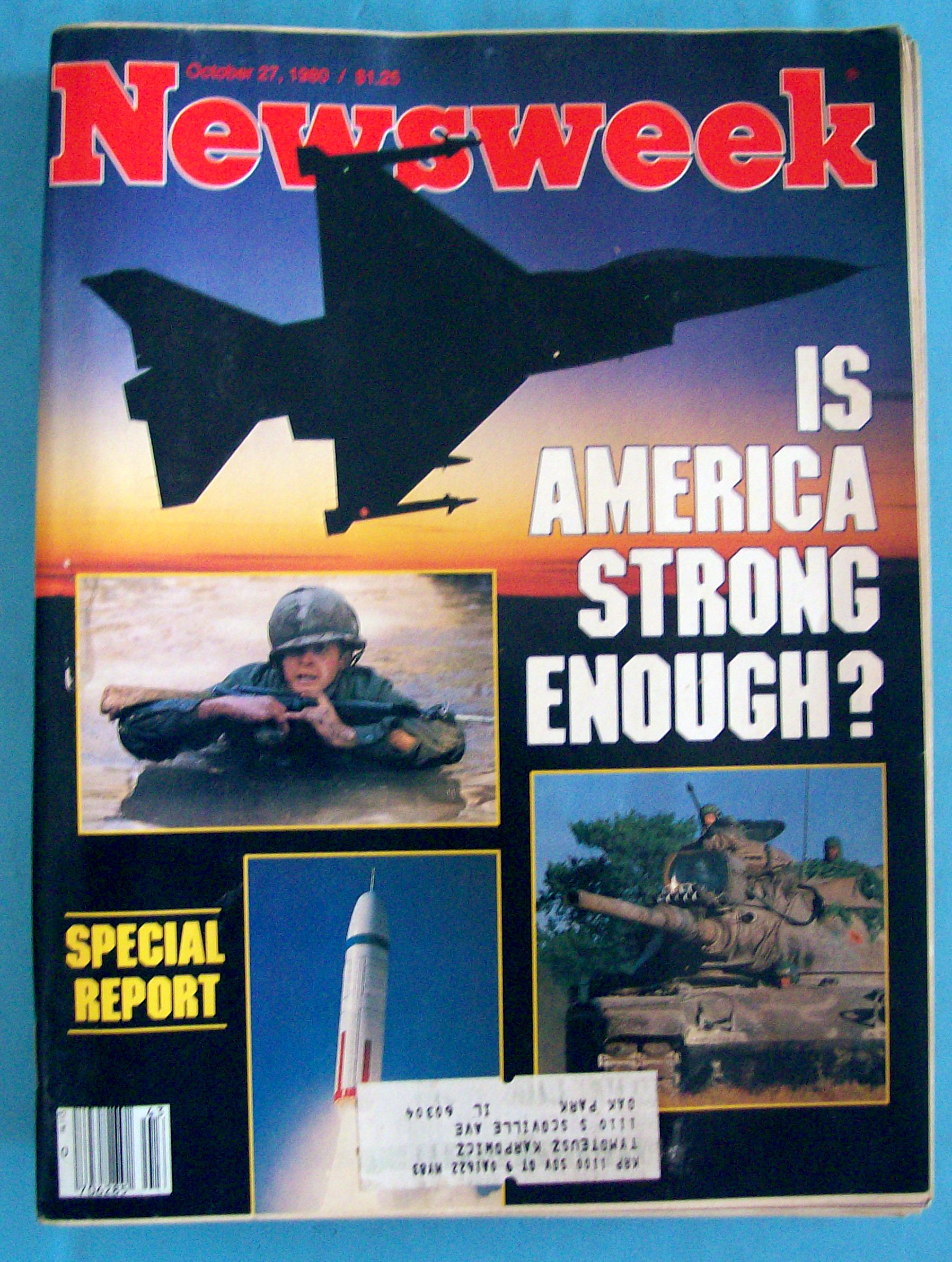 Newsweek Magazine - October 27, 1980