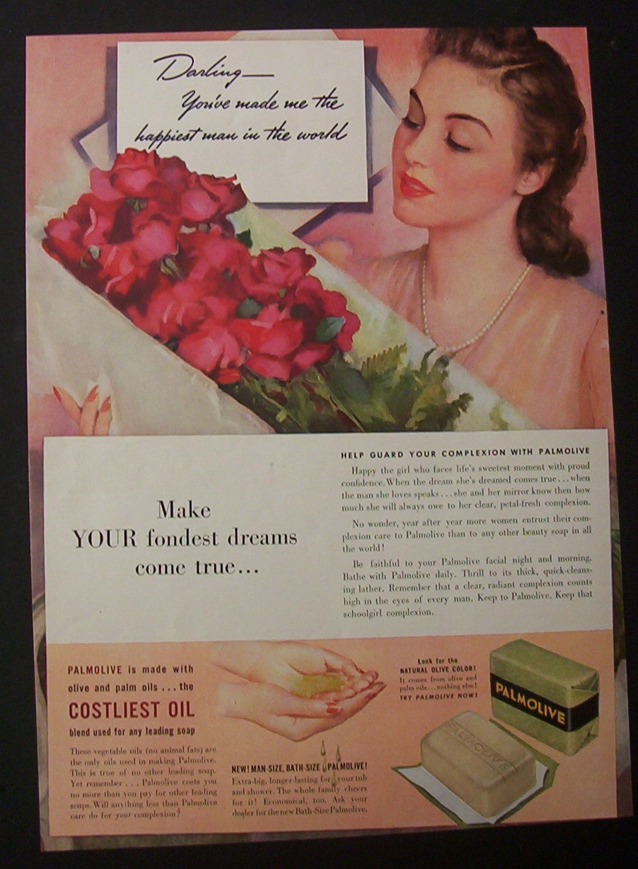1941  Palmolive  Soap