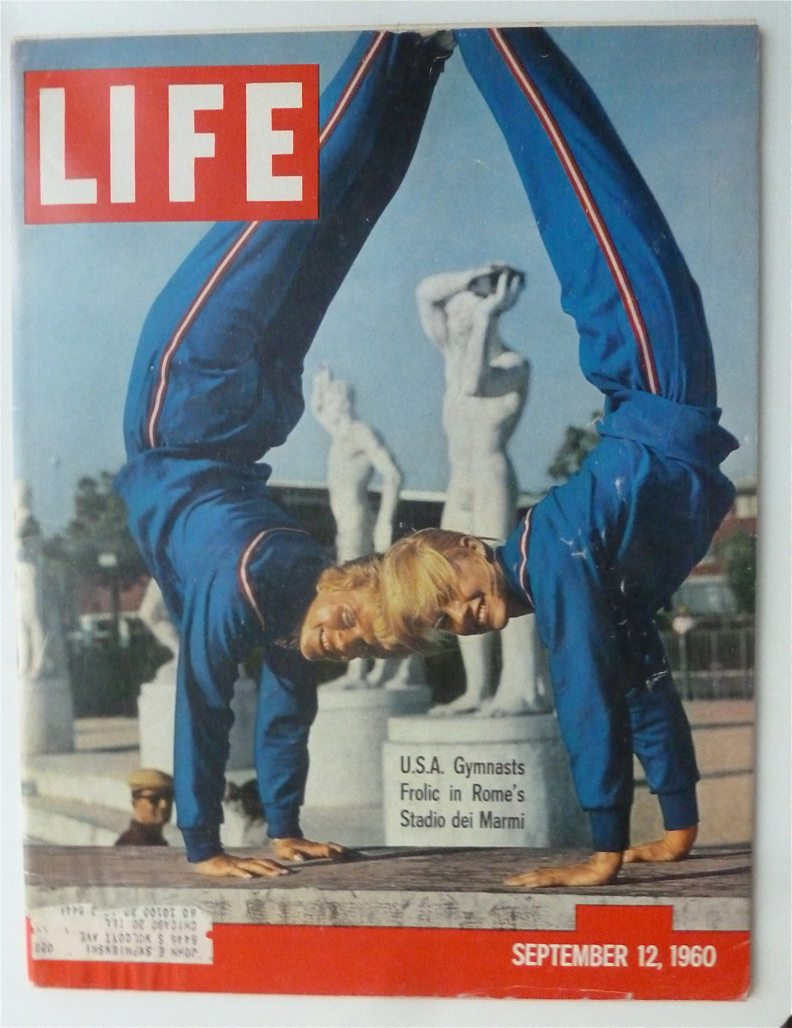 Life Magazine-September 12, 1960-Gymnasts Frolic