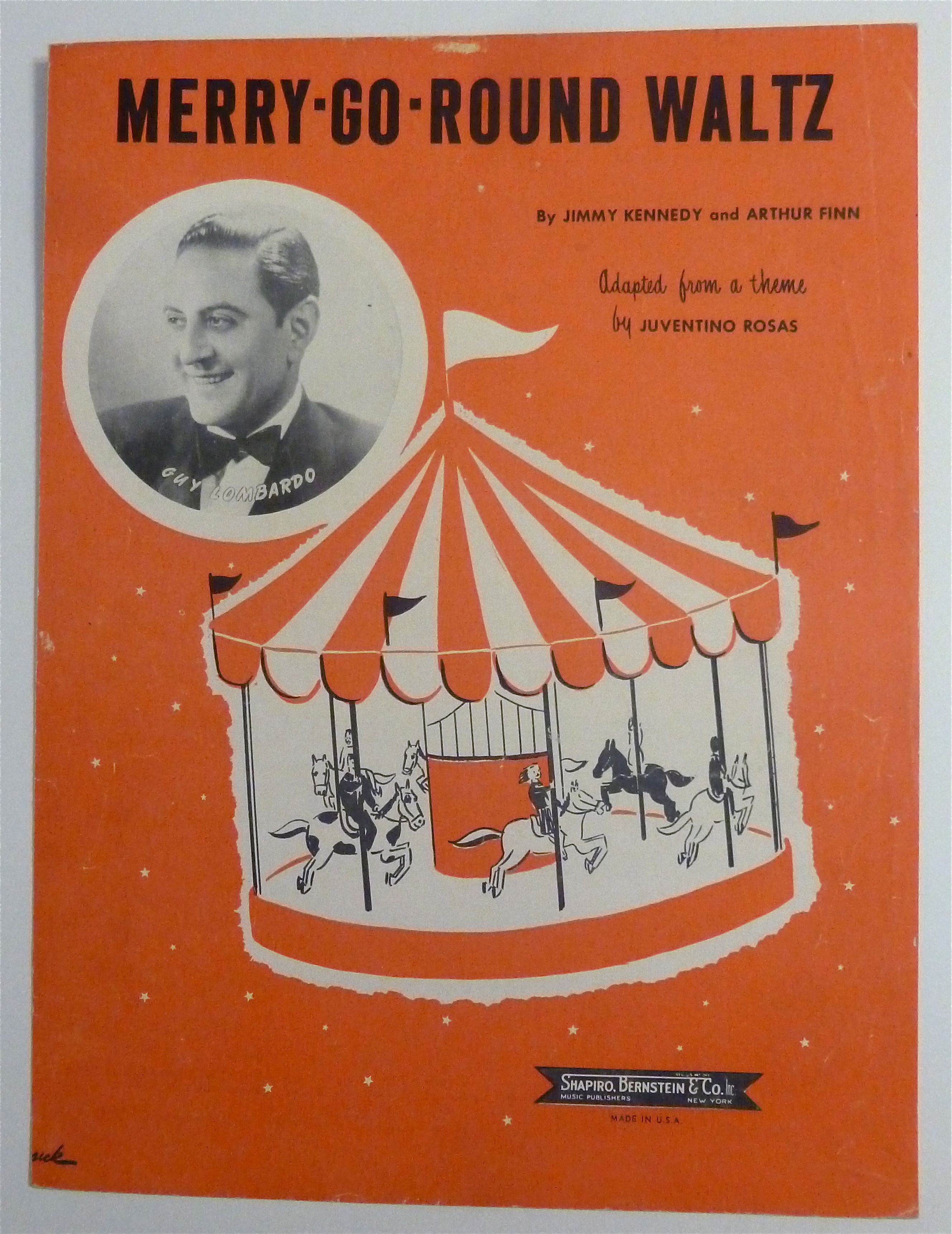 Sheet Music For 1949 Merry Go Round Waltz