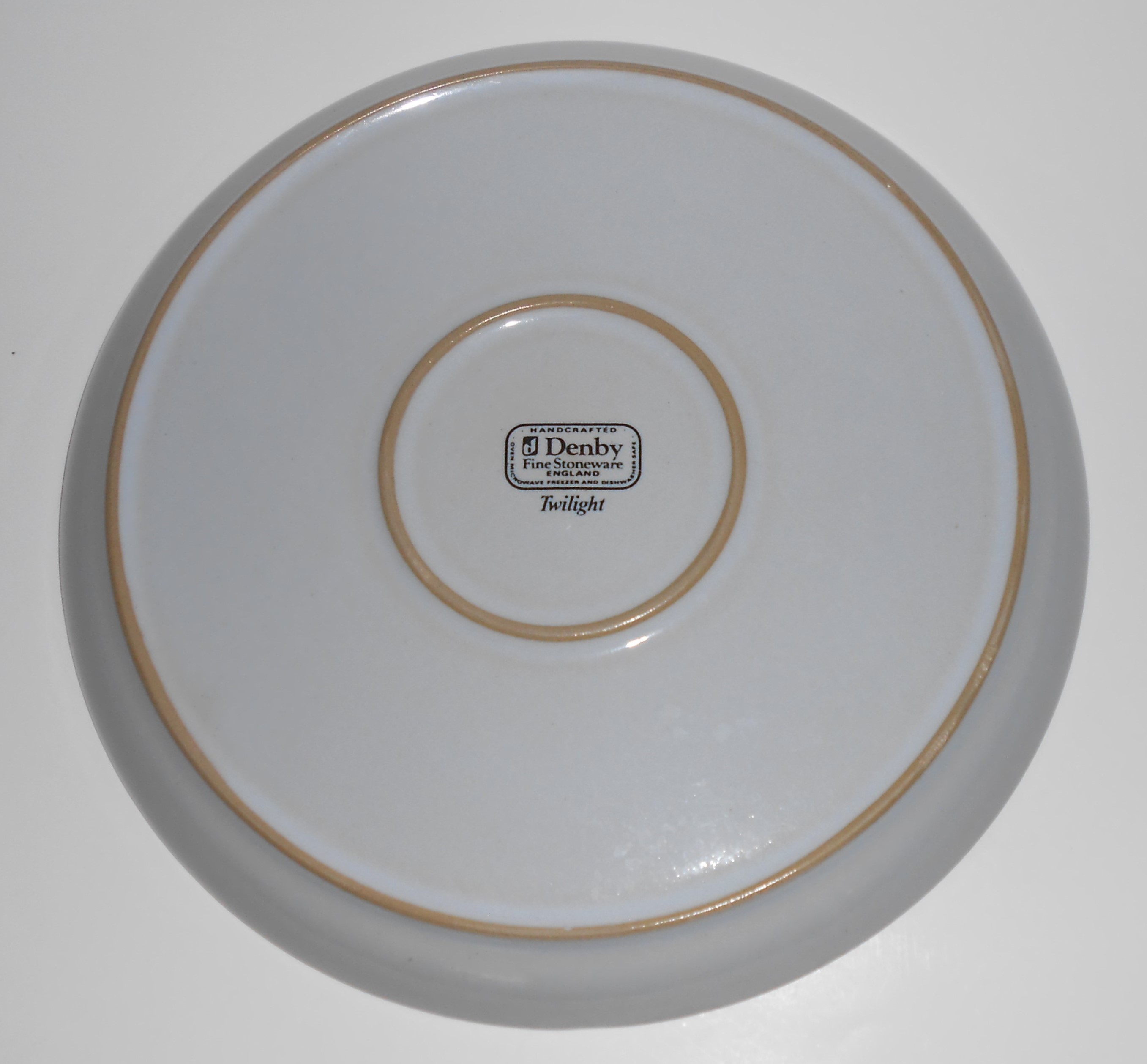 Denby Pottery Stoneware Twilight Dinner Plate