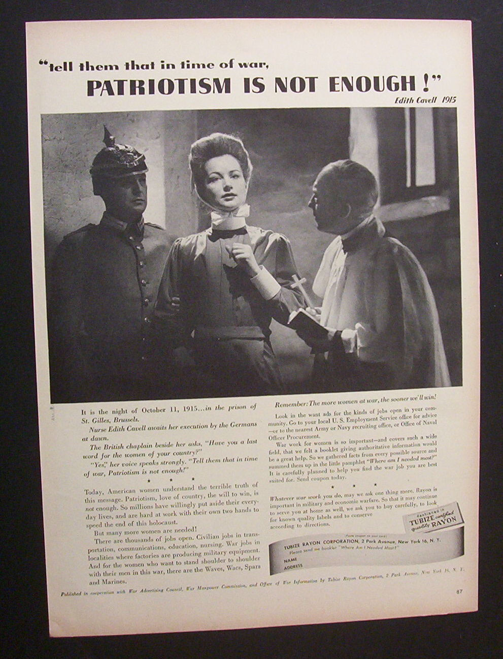 1944  Tubize  Rayon  Corporation