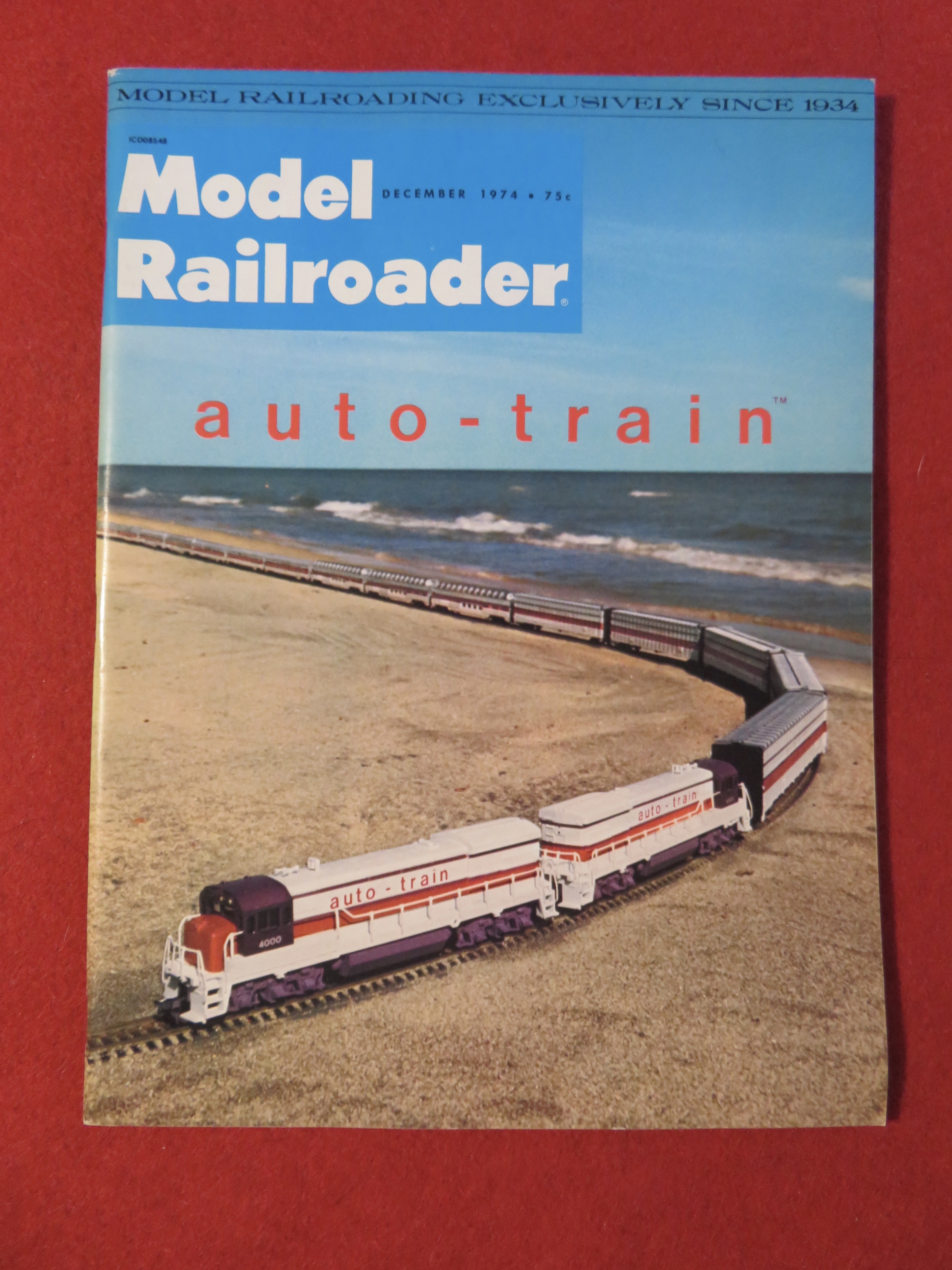 Model Railroader Magazine December 1974 Auto Train