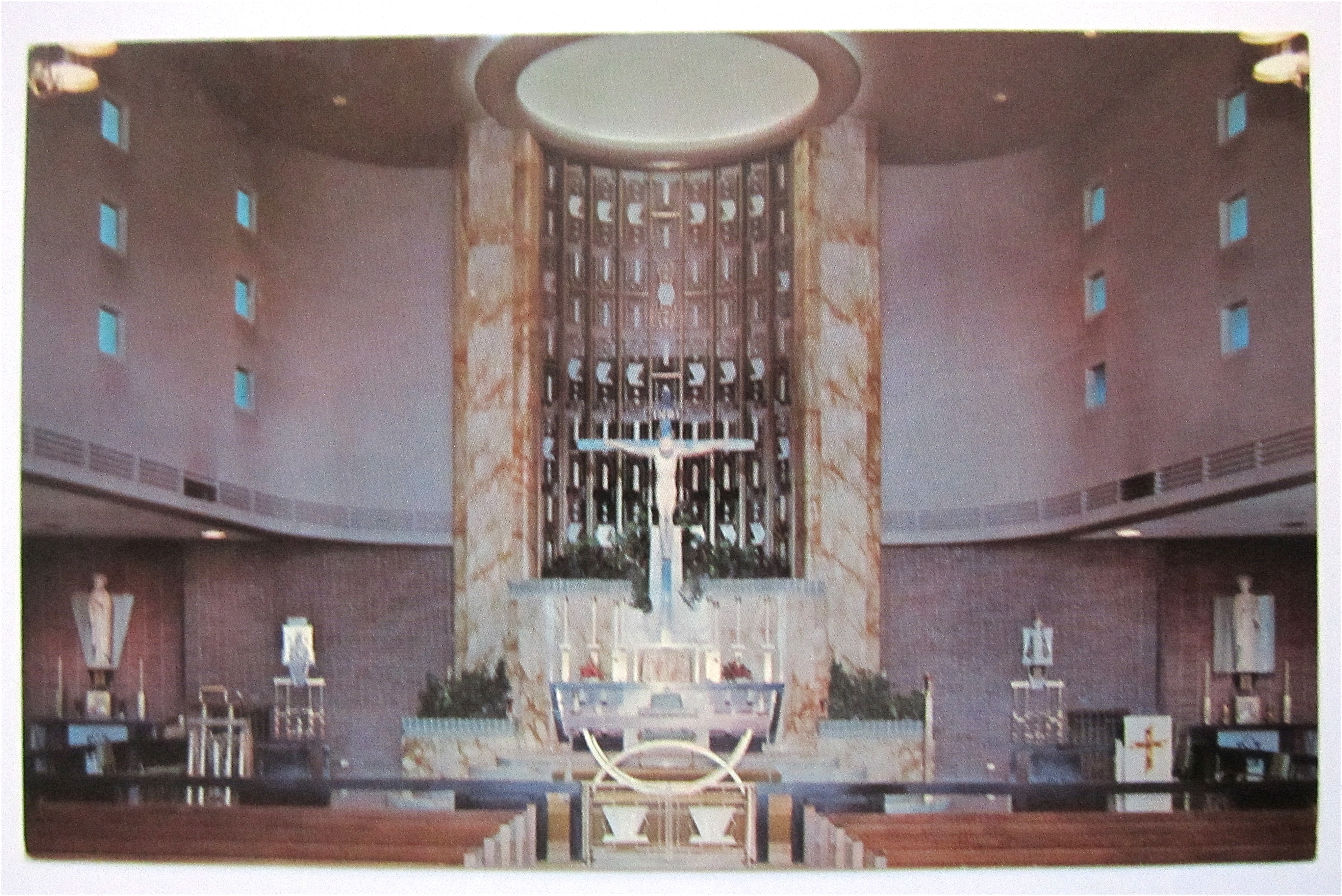 Saint Priscilla Church Sanctuary, Chicago, ILL Postcard