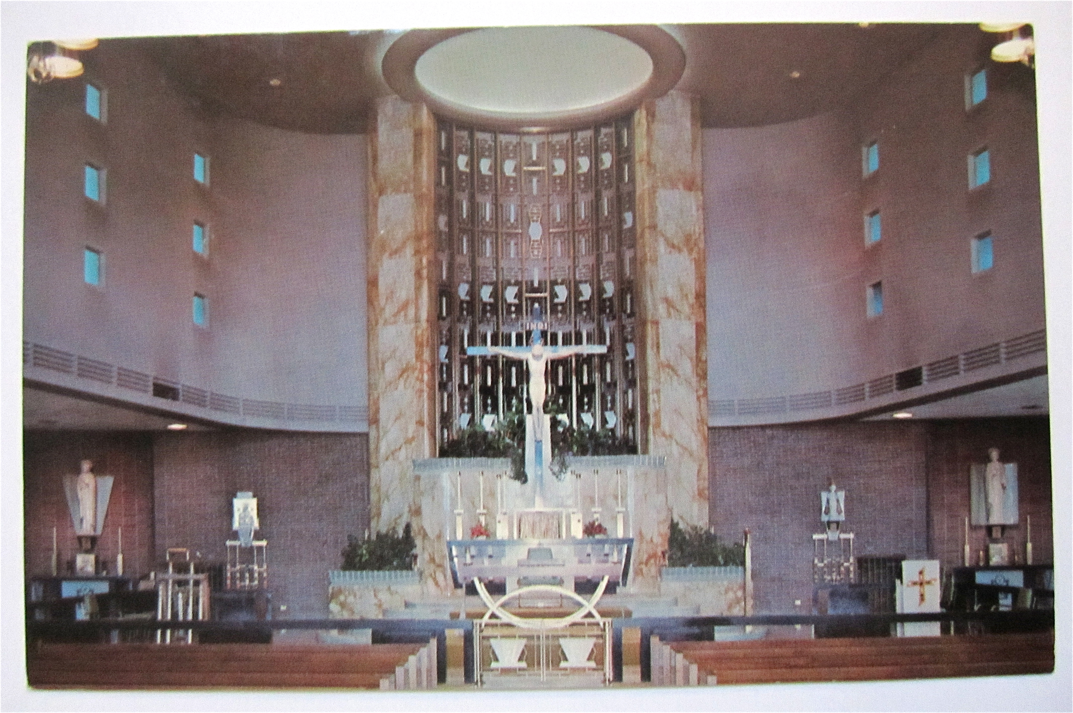 Saint Priscilla Church Sanctuary, Chicago, ILL Postcard