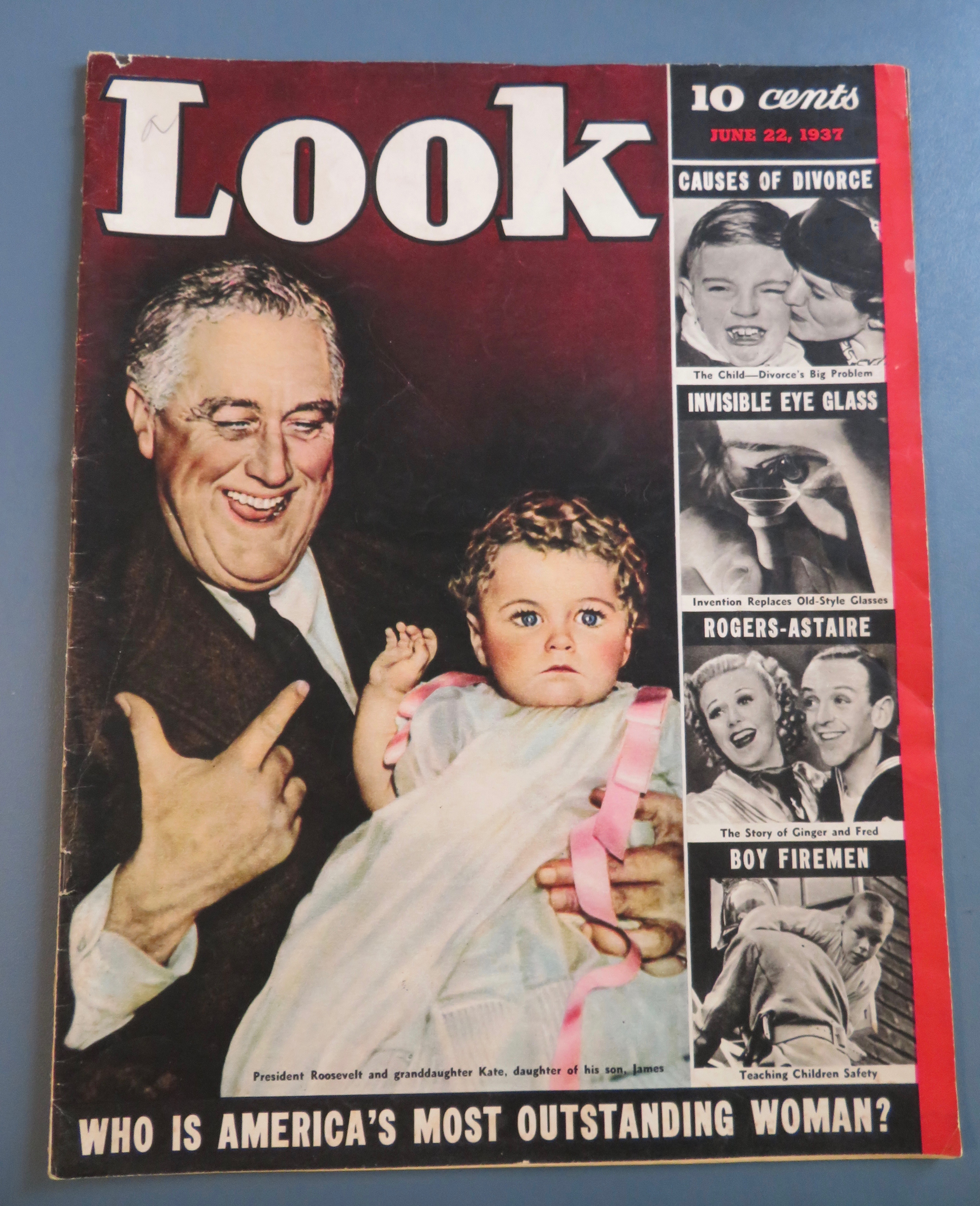 Look Magazine June 22, 1937 President Roosevelt