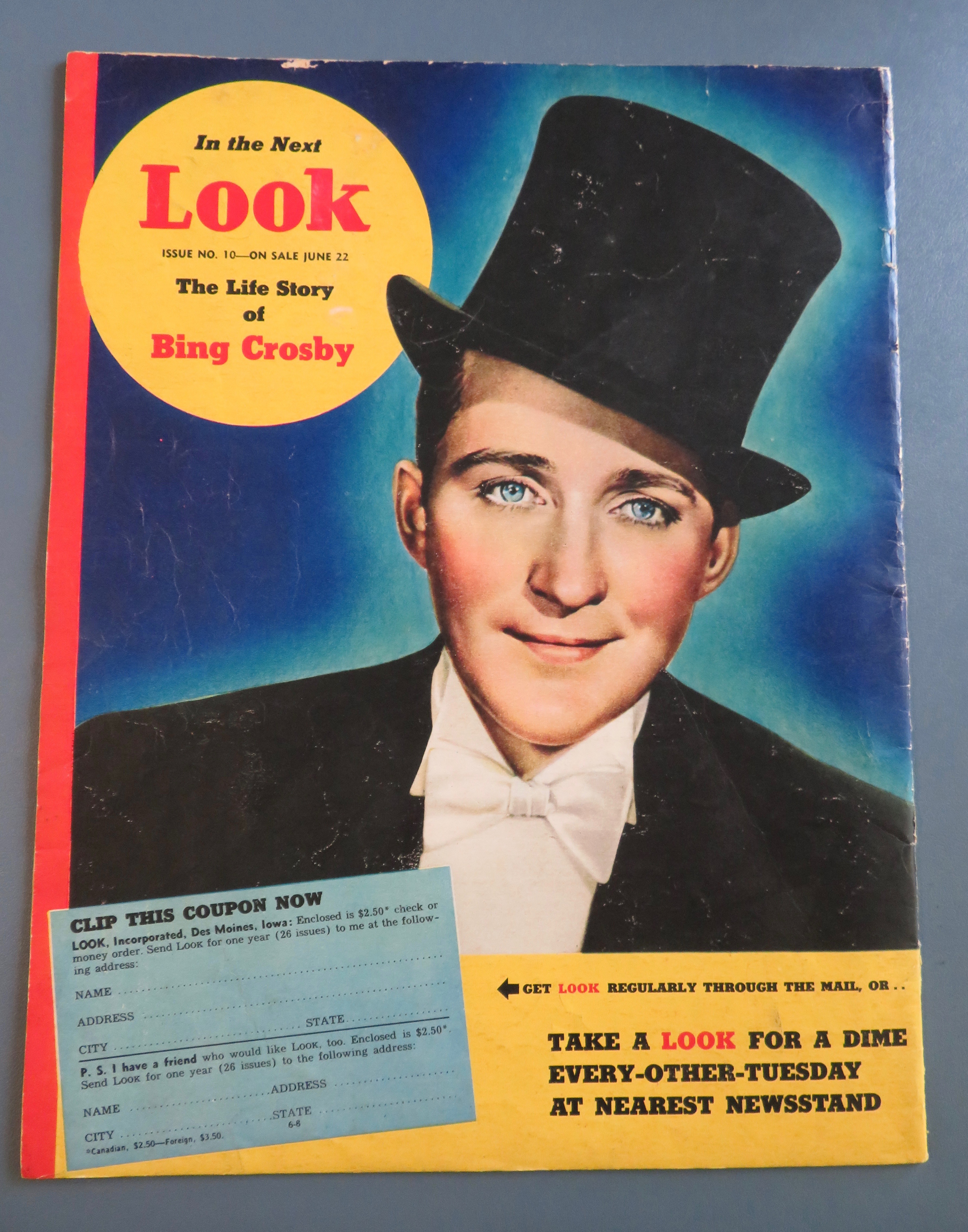 Look Magazine June 22, 1937 President Roosevelt