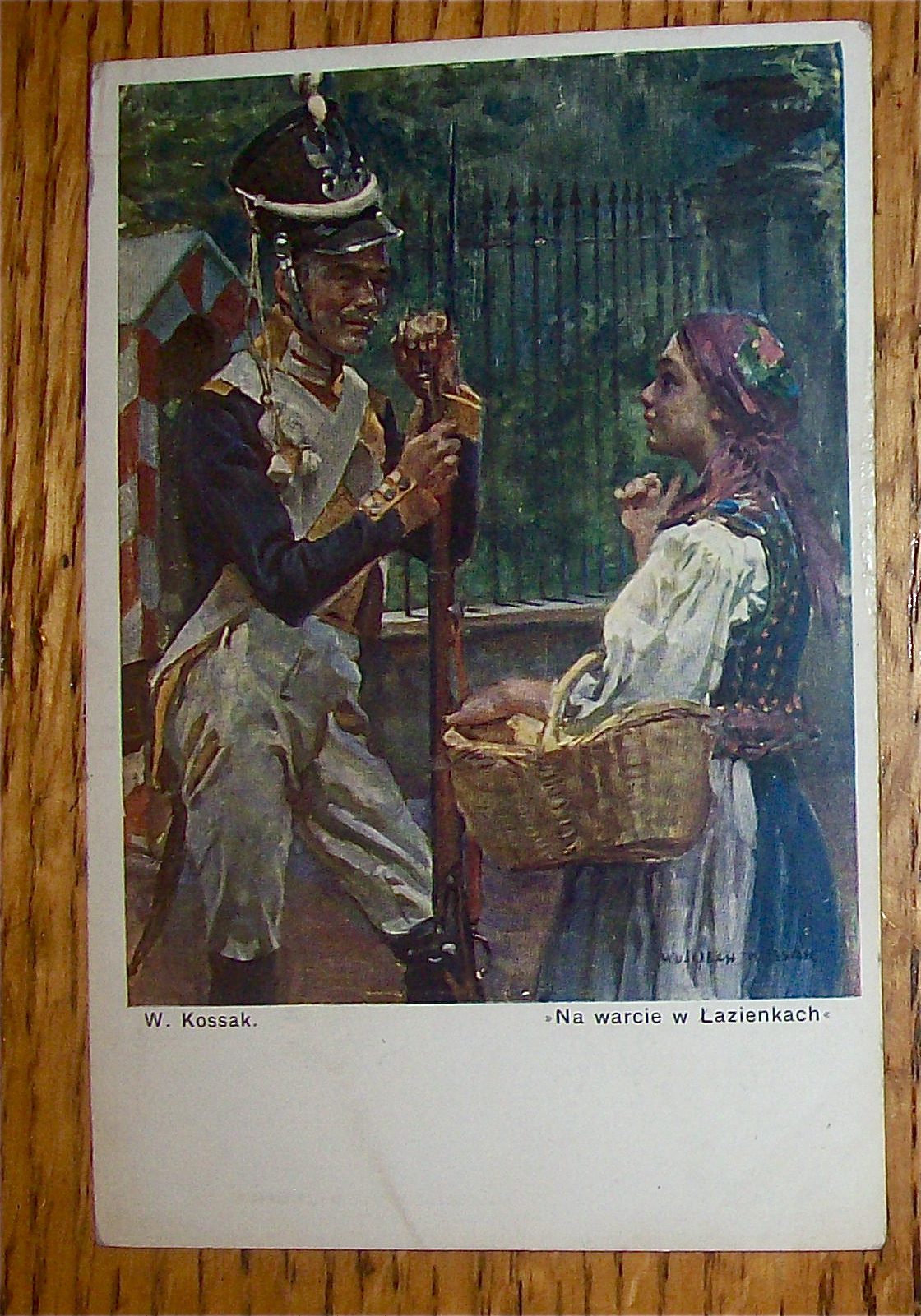 Nasladownietwo Zastrzezone by W. Kossak Postcard