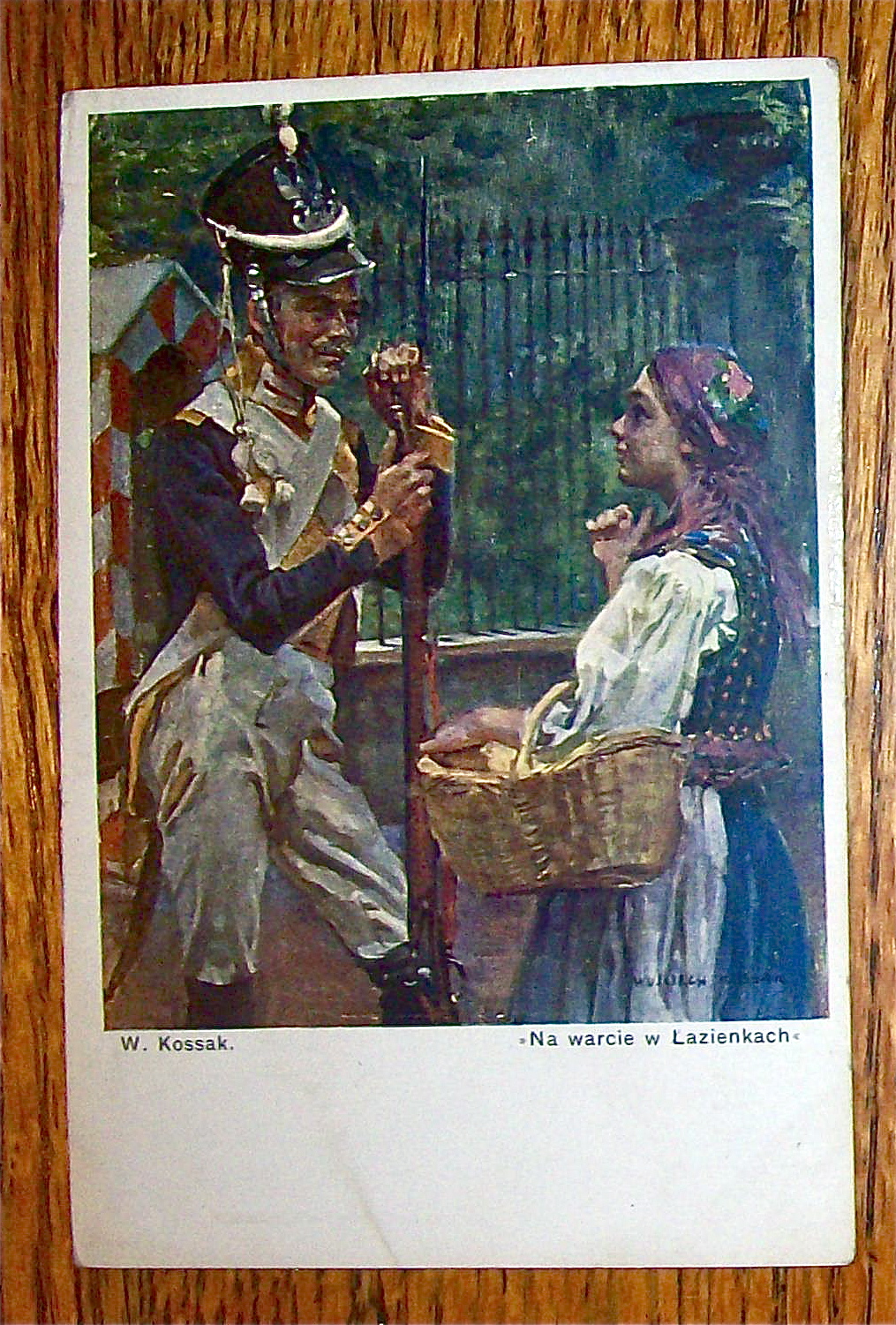 Nasladownietwo Zastrzezone by W. Kossak Postcard