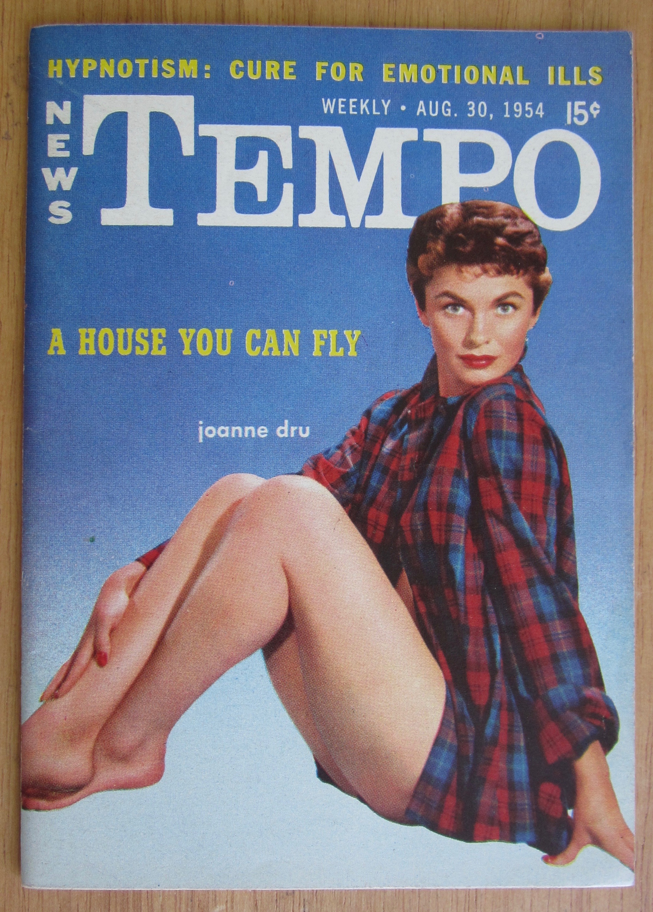Tempo Magazine August 30, 1954 Joanne Dru