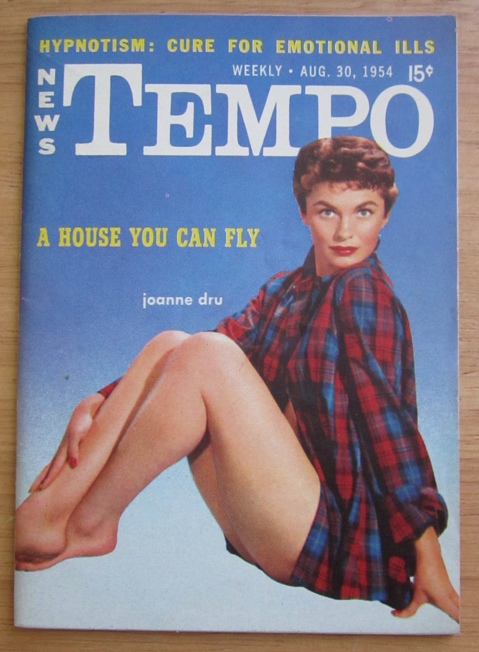 Tempo Magazine August 30, 1954 Joanne Dru