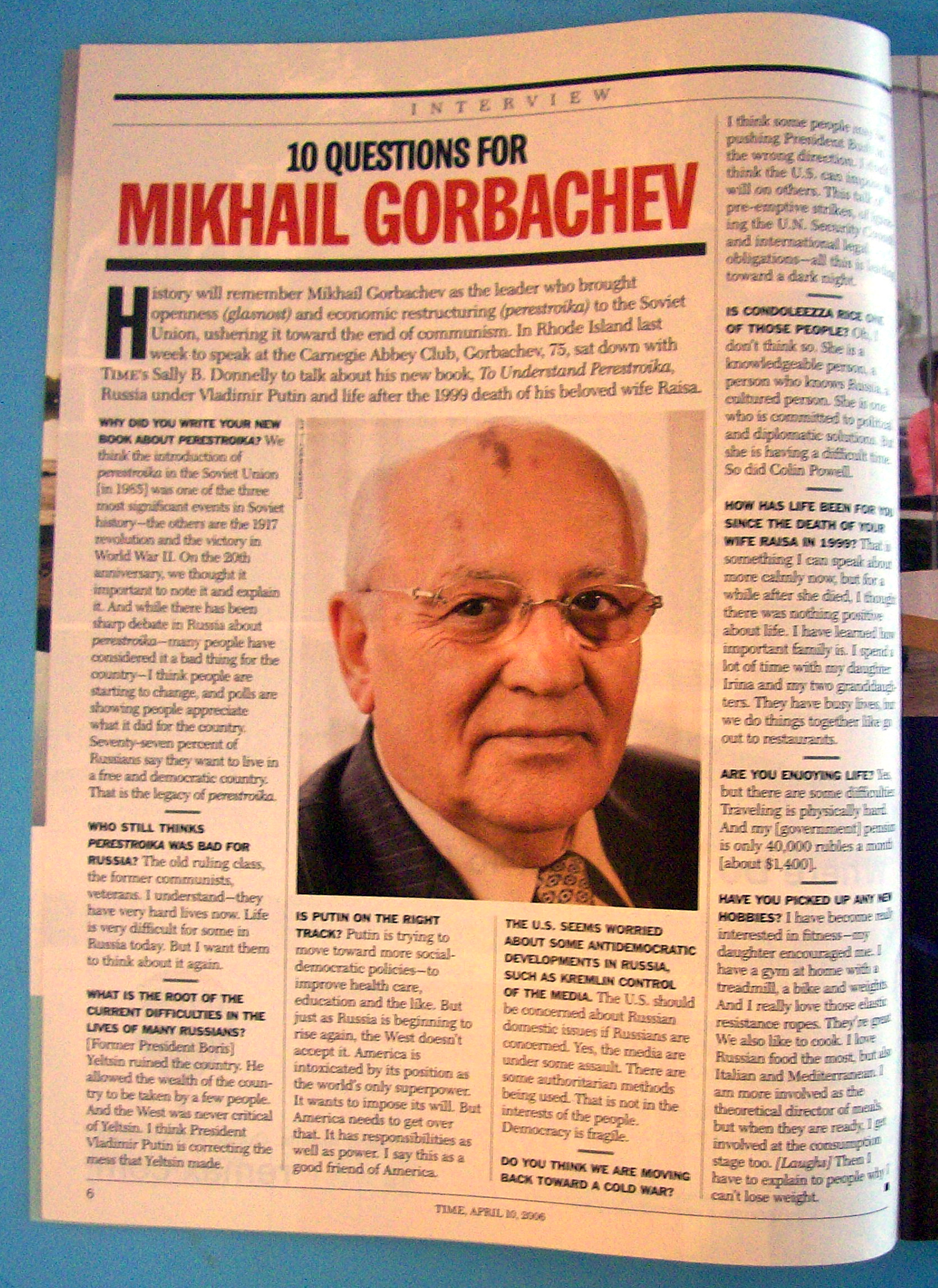 Time Magazine April 10, 2006 Who Gets To Be An American