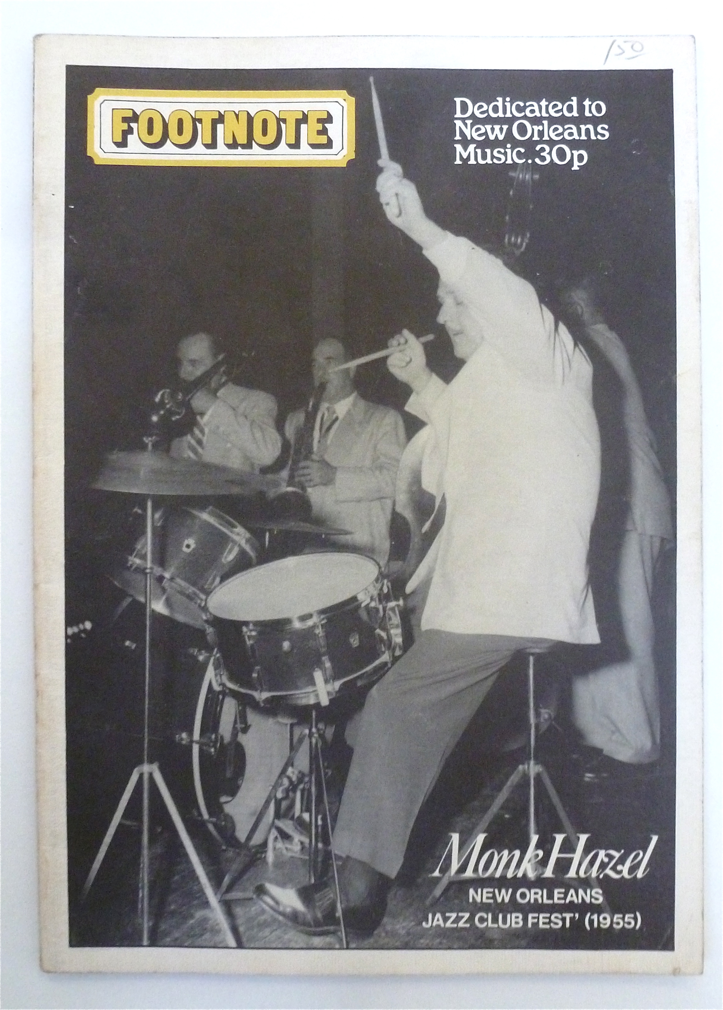 Footnote June/July 1978 Vol 9-#5 Monk Hazel