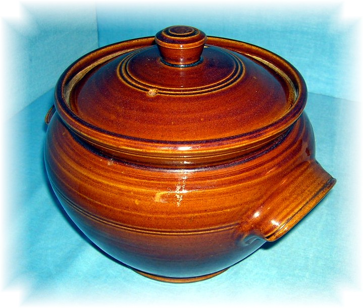 Baked Bean Pot With Lid.