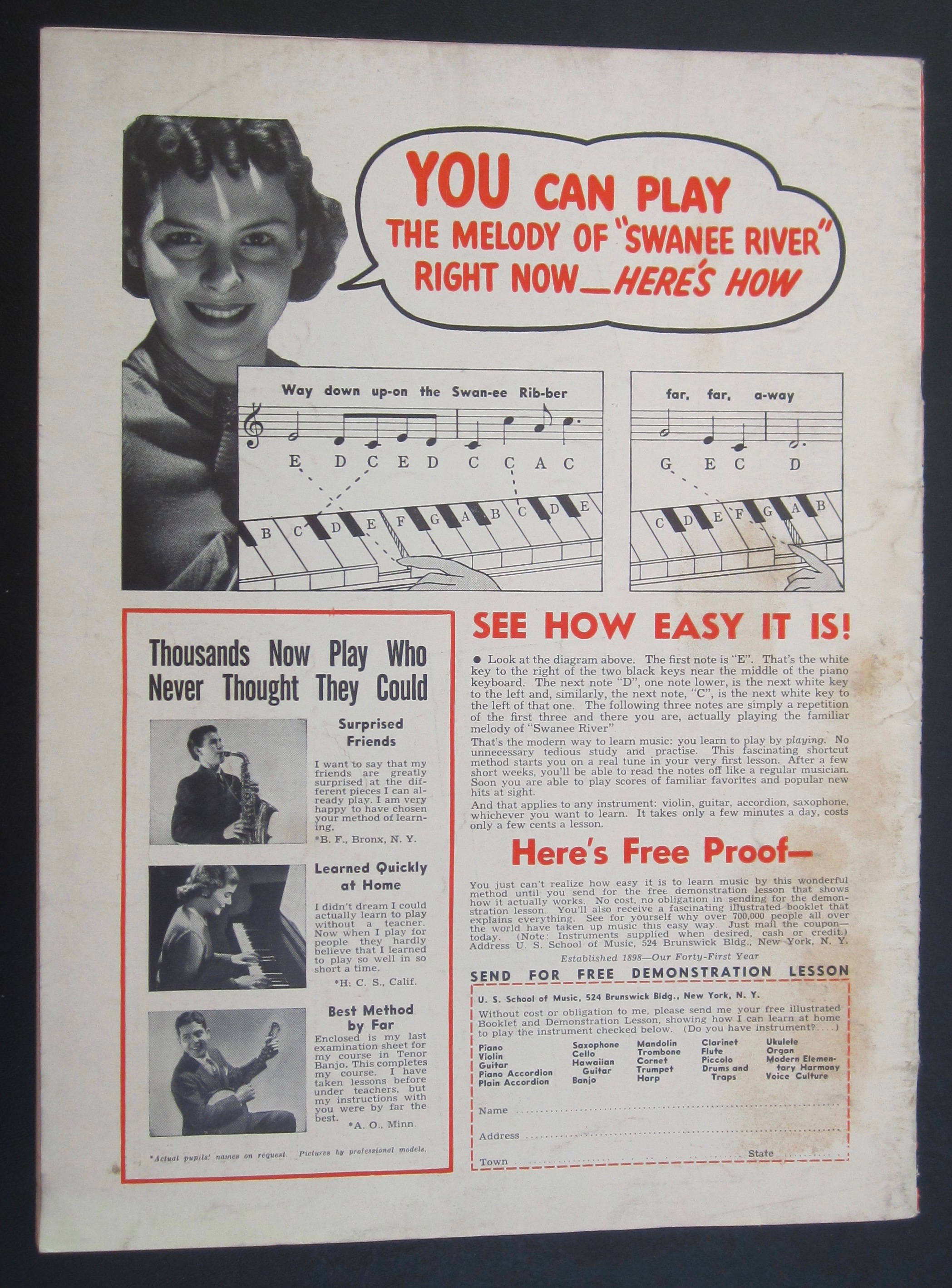 Song Hits April 1939 Priscilla Lane Cover