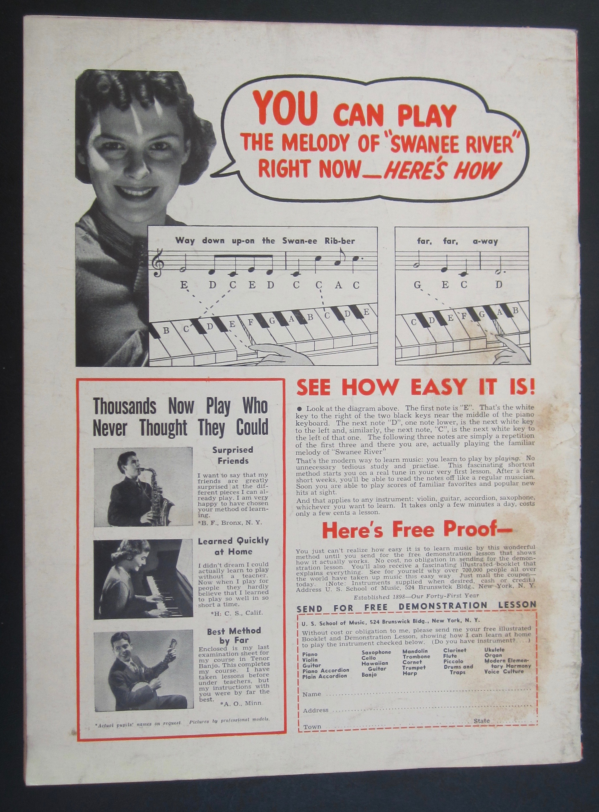 Song Hits April 1939 Priscilla Lane Cover