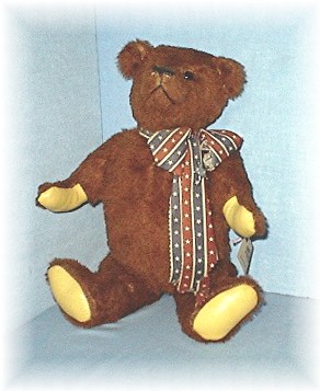 14 Inch Handmade THEO Brown Bear
