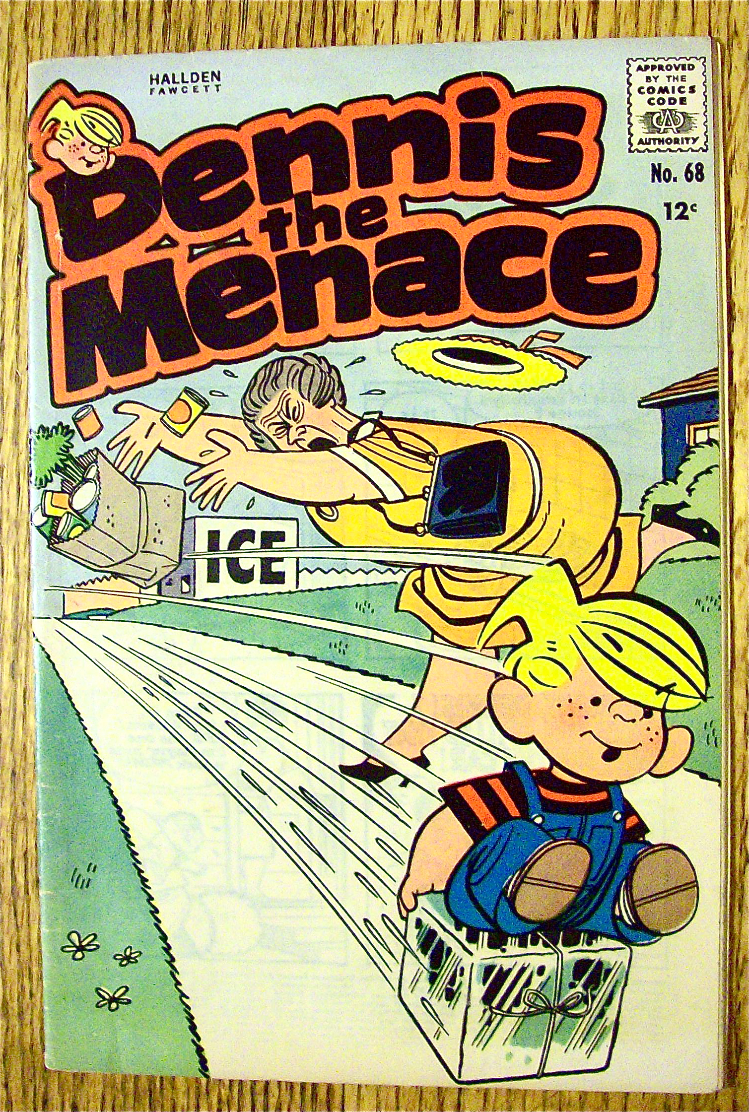 Dennis The Menace Comic #68 September 1963 Body English