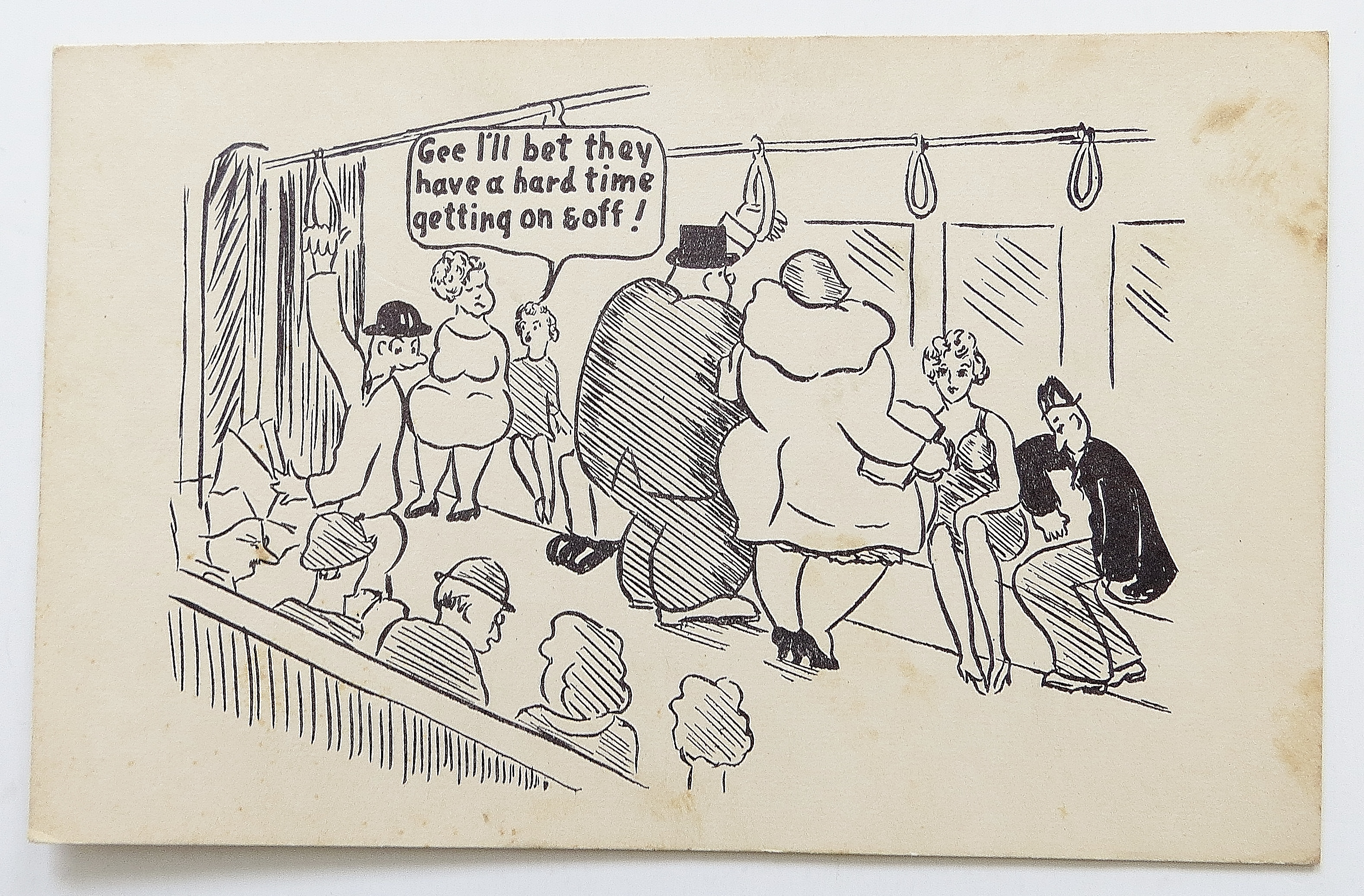 Man & Woman On A Train