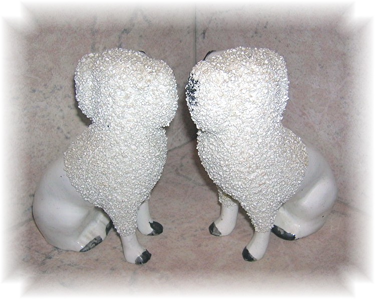 Pair Old Staffordshire Dogs