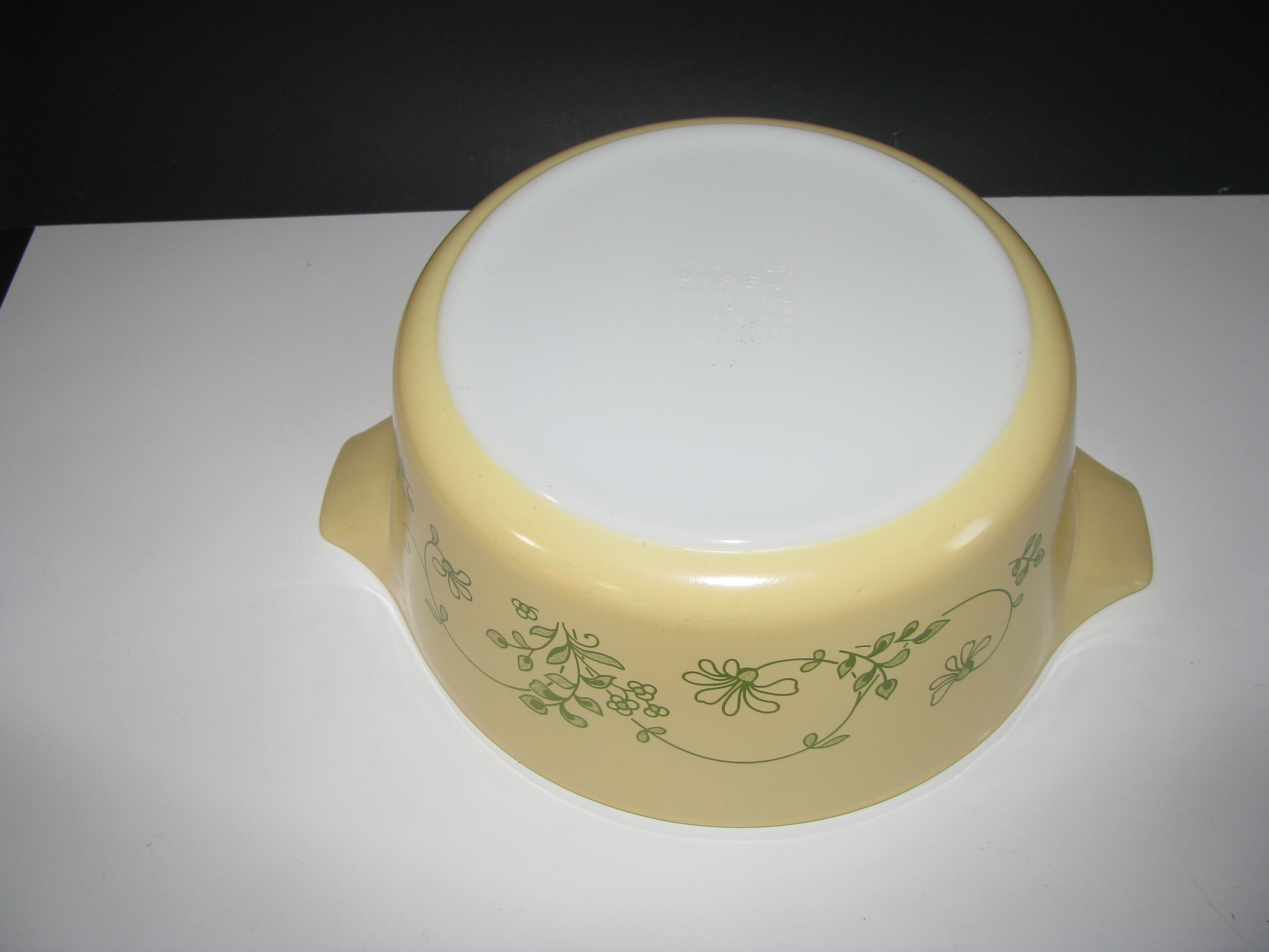 Vintage Pyrex Shenandoah 475 Cinderella Casserole Dish