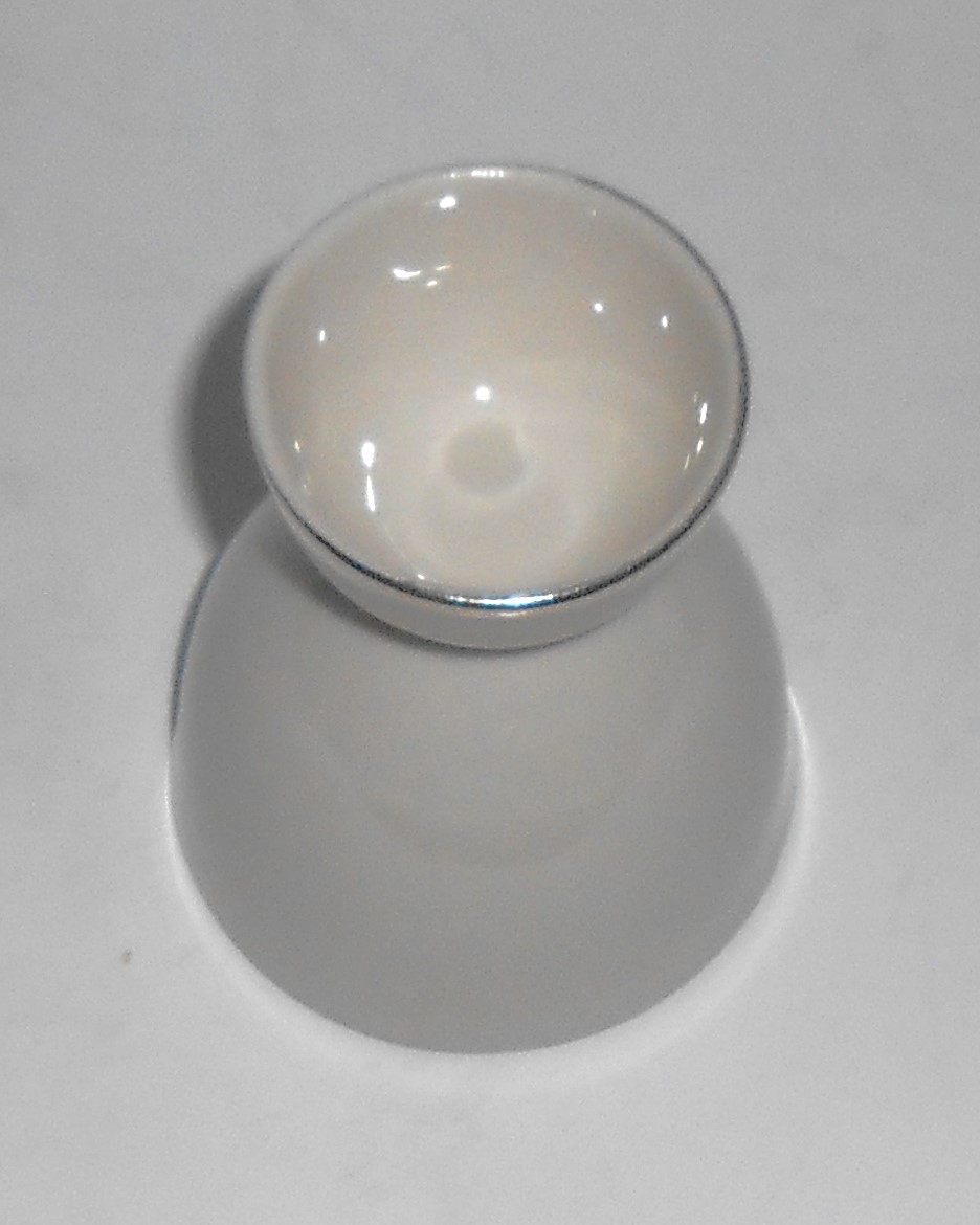Fine Arts China Platinum Tranquility Double Egg Cup