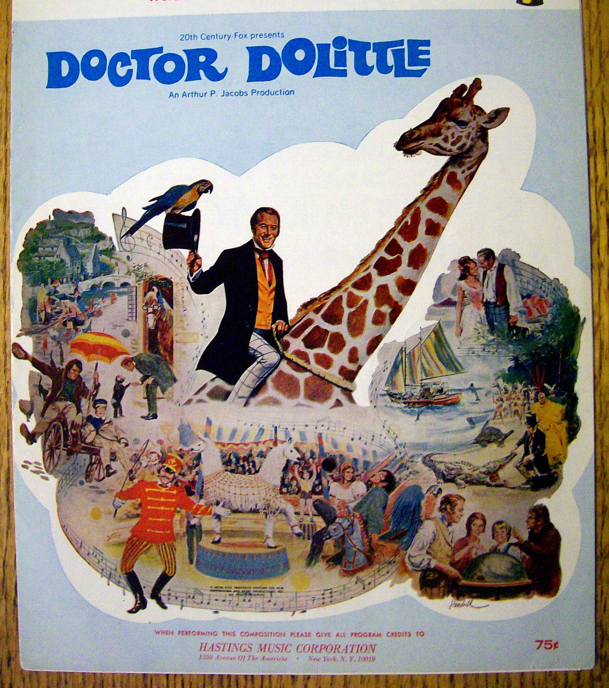 1967 Talk To The Animals By Leslie Bricusse-Dr Dolittle
