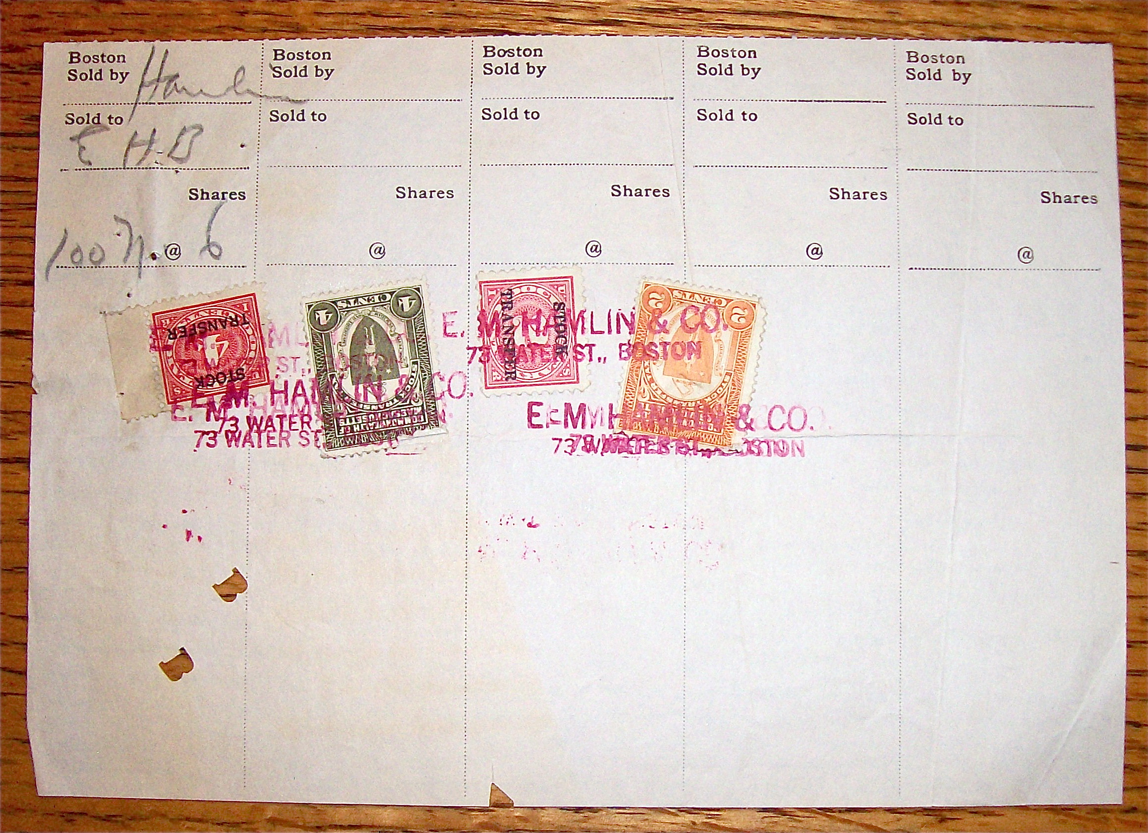 1928 North Butte Mining Company Stock Certificate