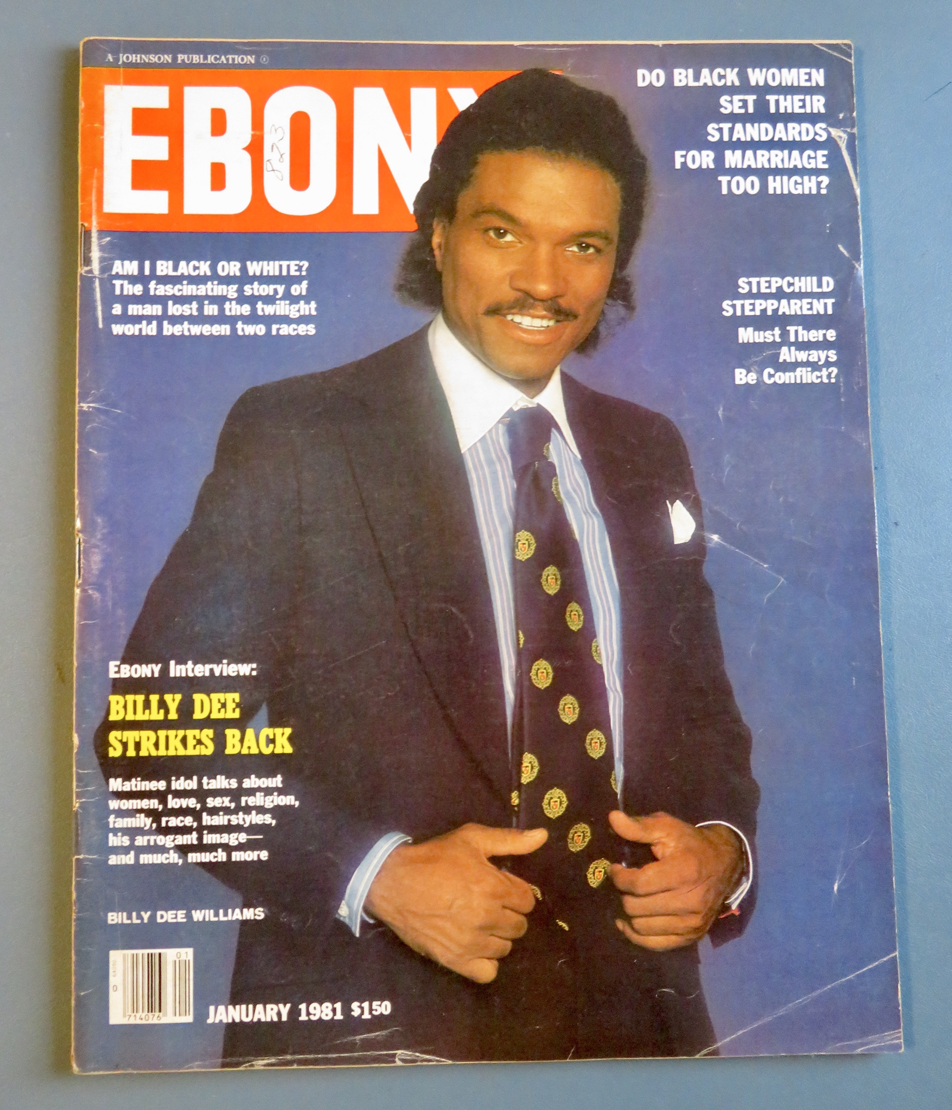 Ebony Magazine January 1981 Billy Dee Williams
