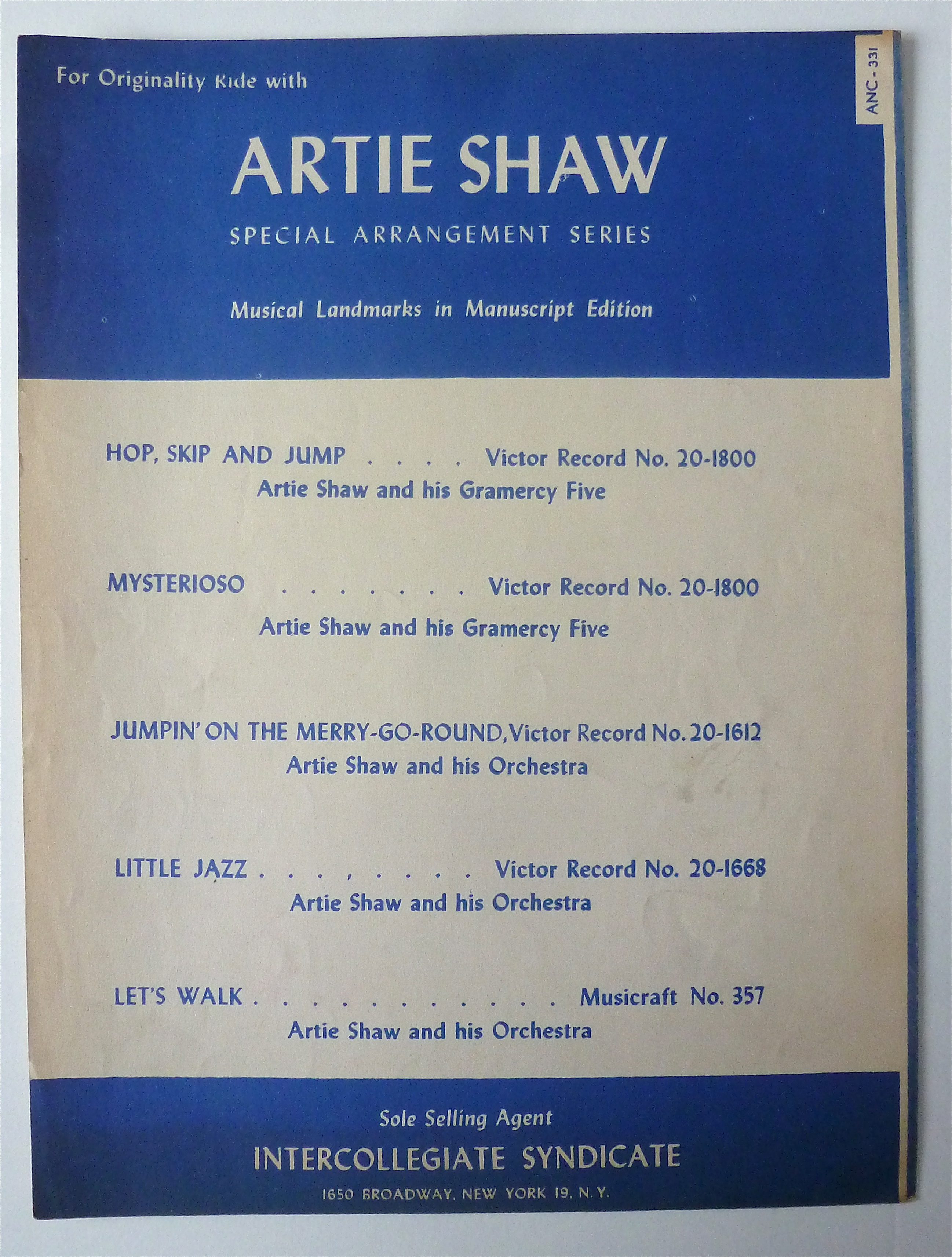 Sheet Music For 1948 Lazy Little Me
