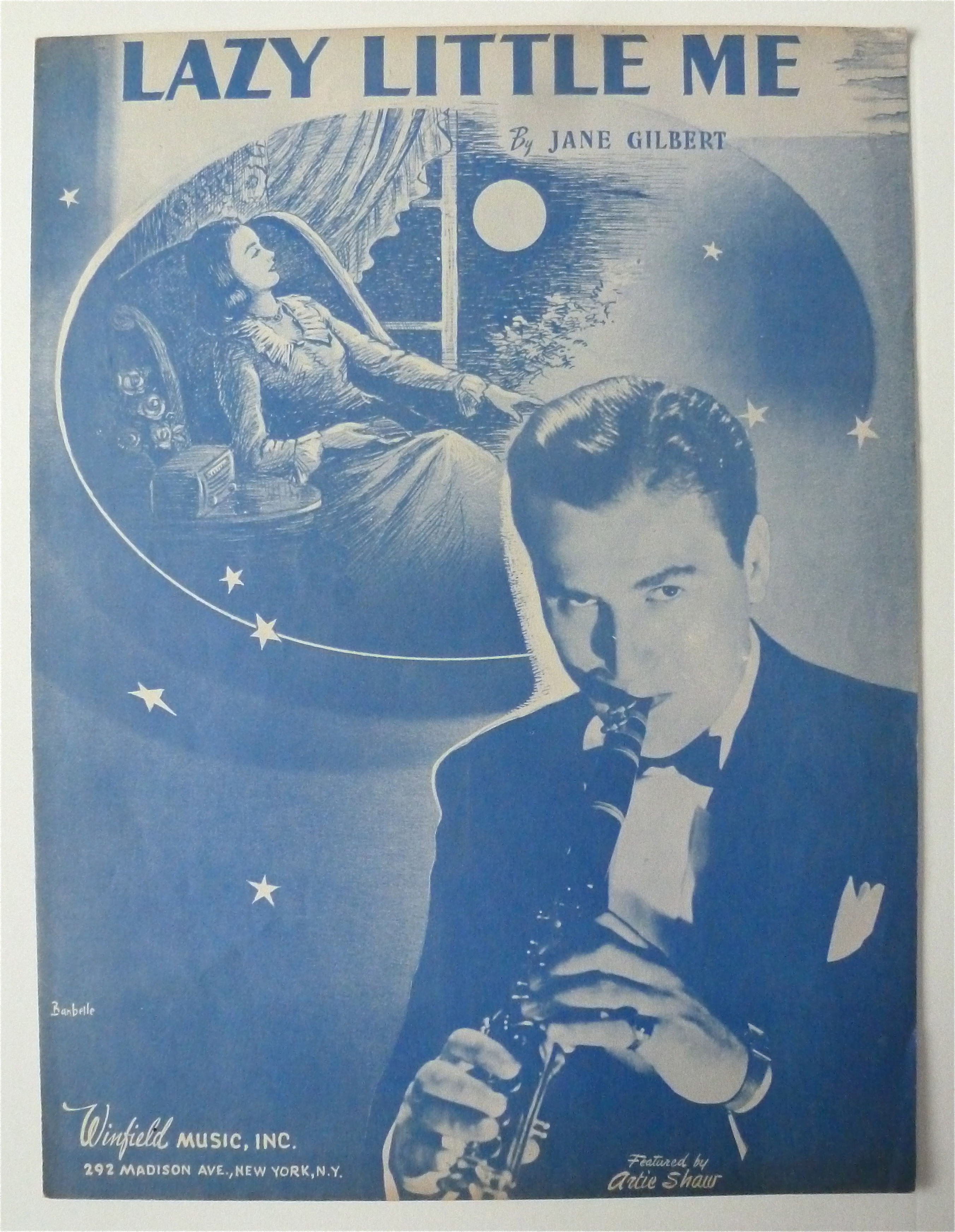Sheet Music For 1948 Lazy Little Me