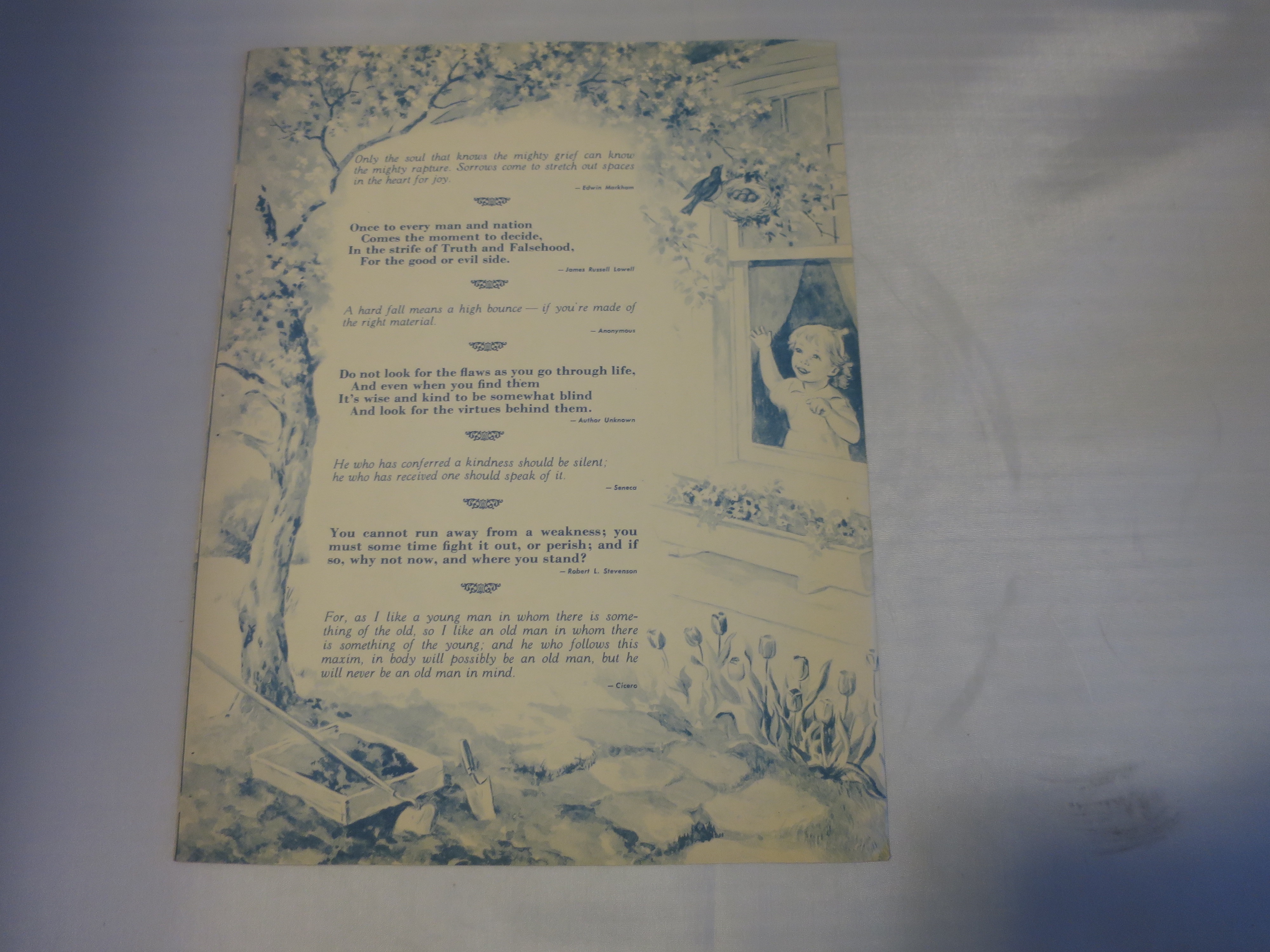 Rapture Lithograph Ideal Print 1950