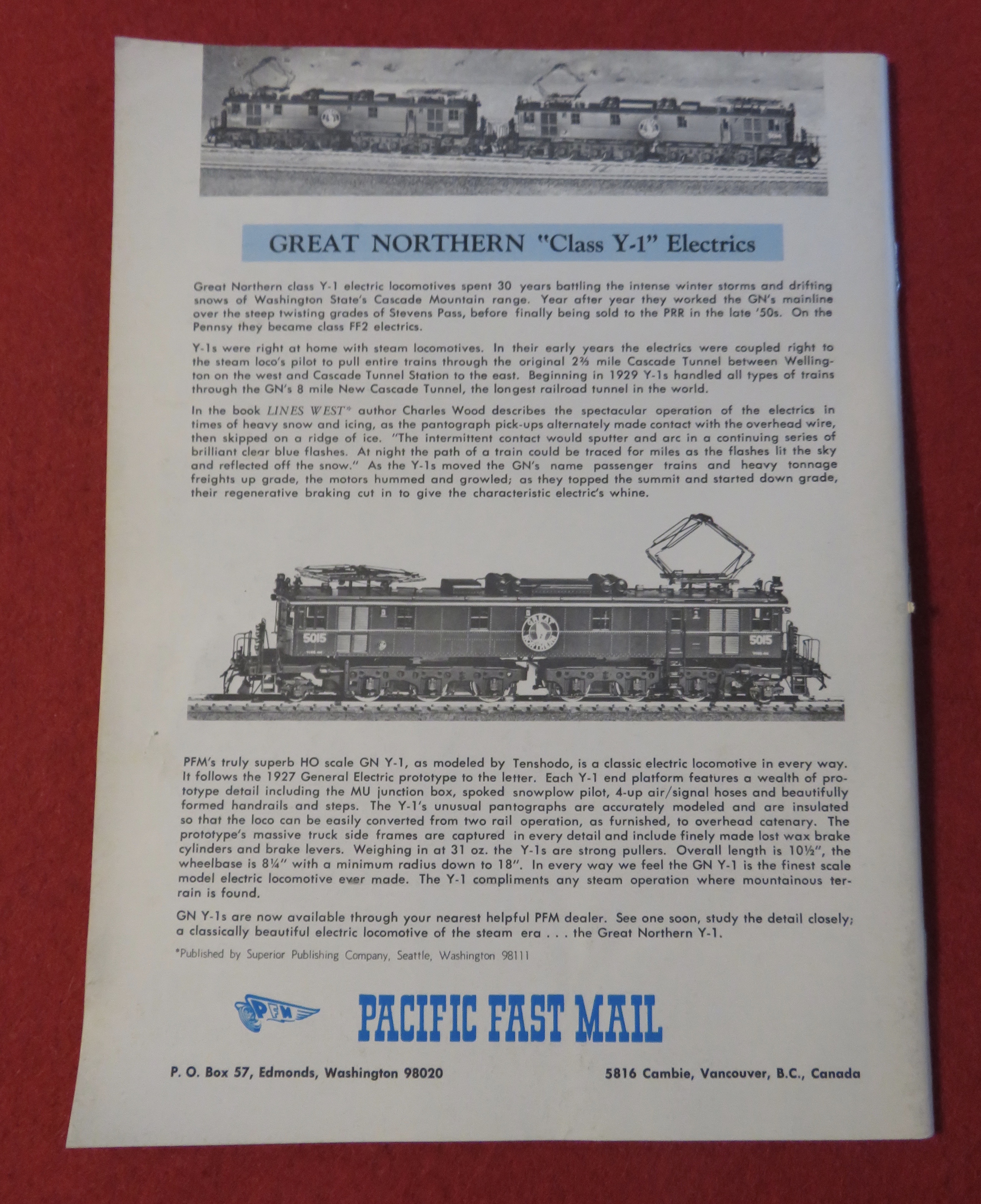 Model Railroader Magazine November 1974 Tom Dressler