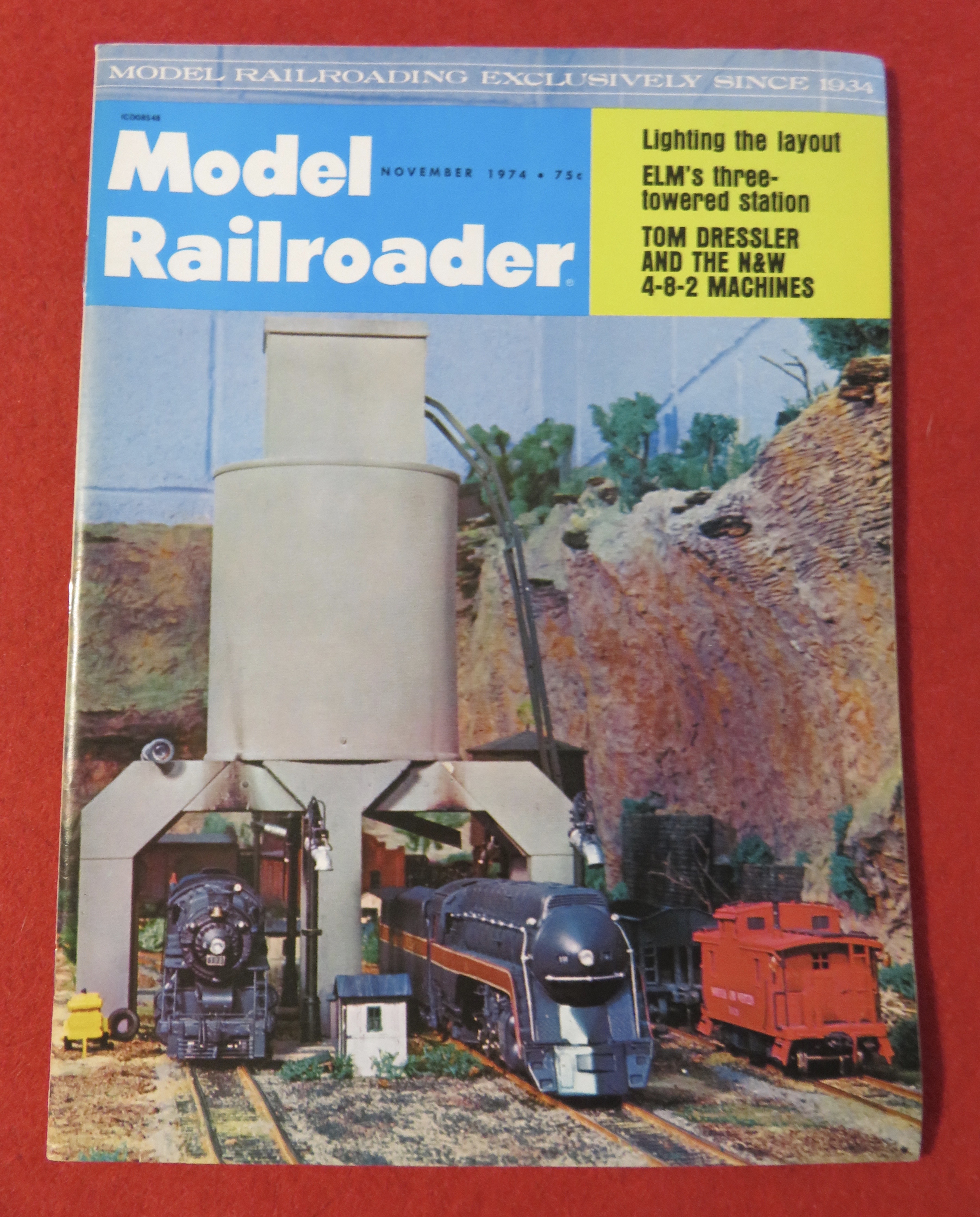 Model Railroader Magazine November 1974 Tom Dressler