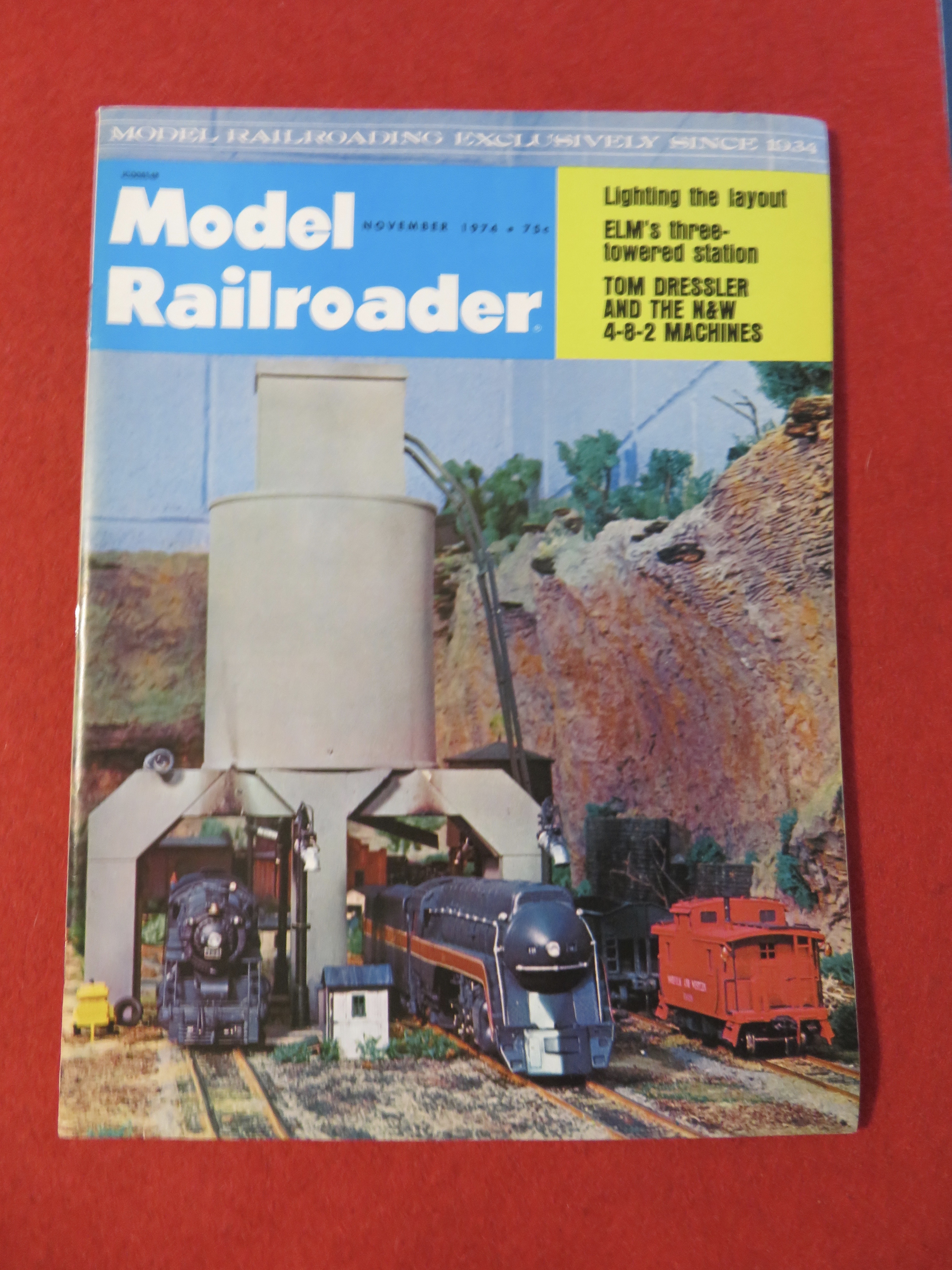 Model Railroader Magazine November 1974 Tom Dressler