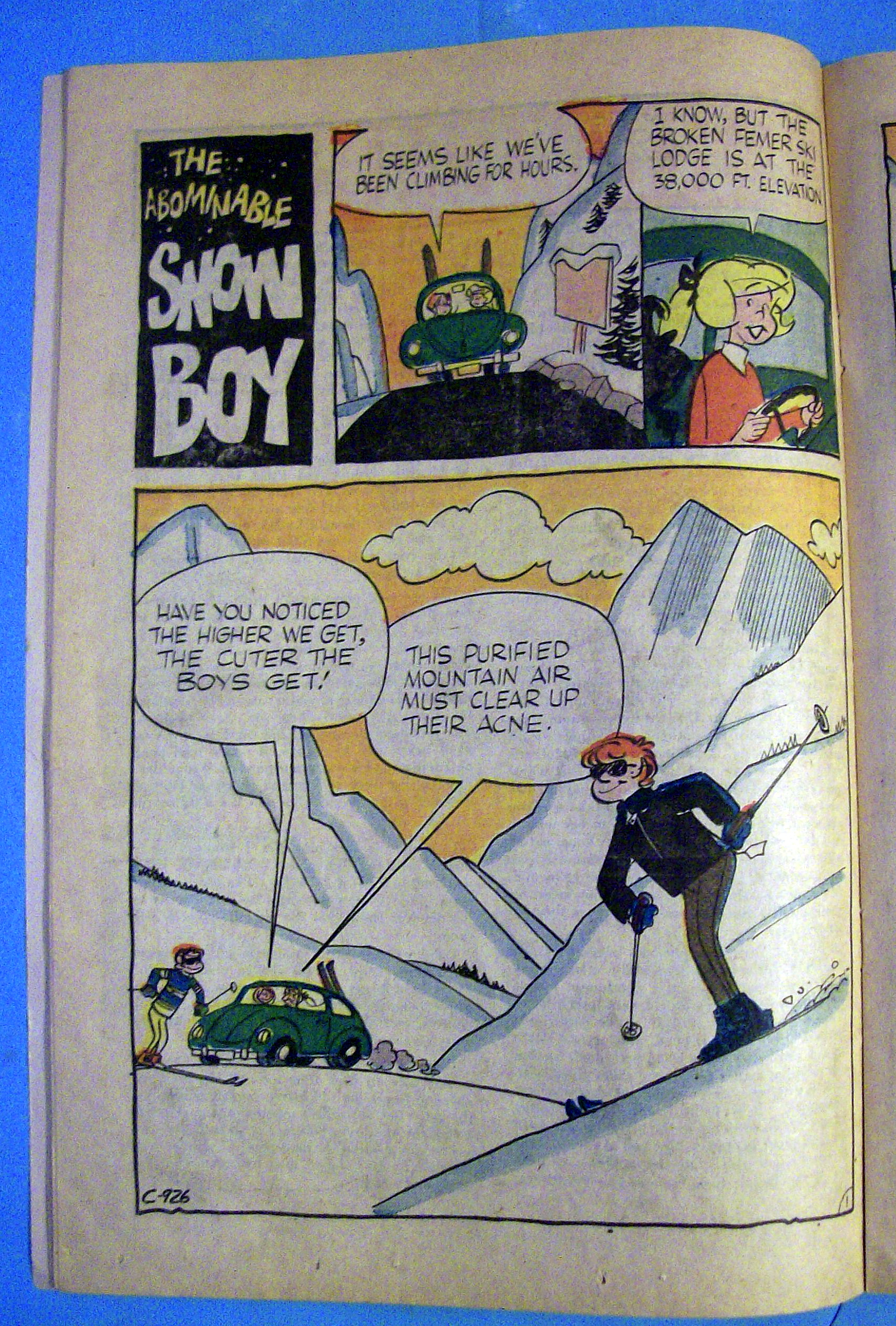 Ponytail Comic #15 March 1970 The Fat Cat