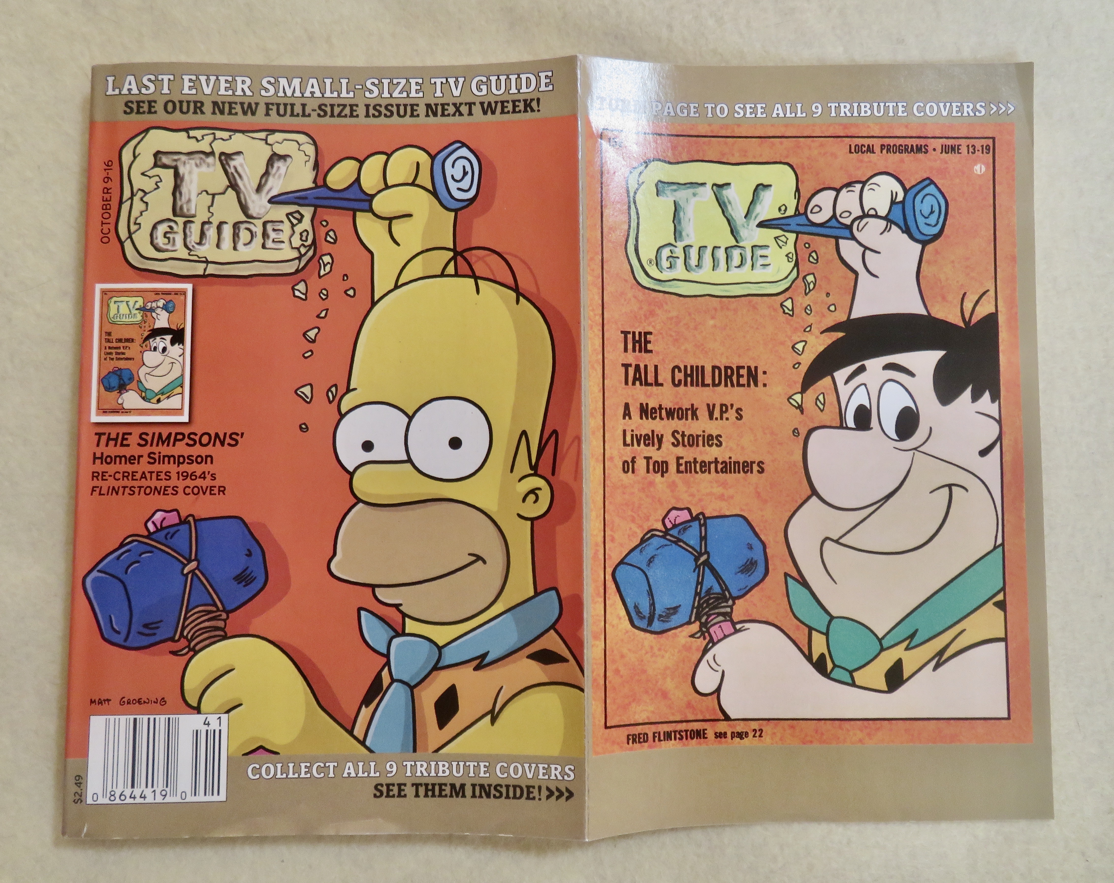 TV Guide October 9 - 16, 2005 The Simpsons Cover
