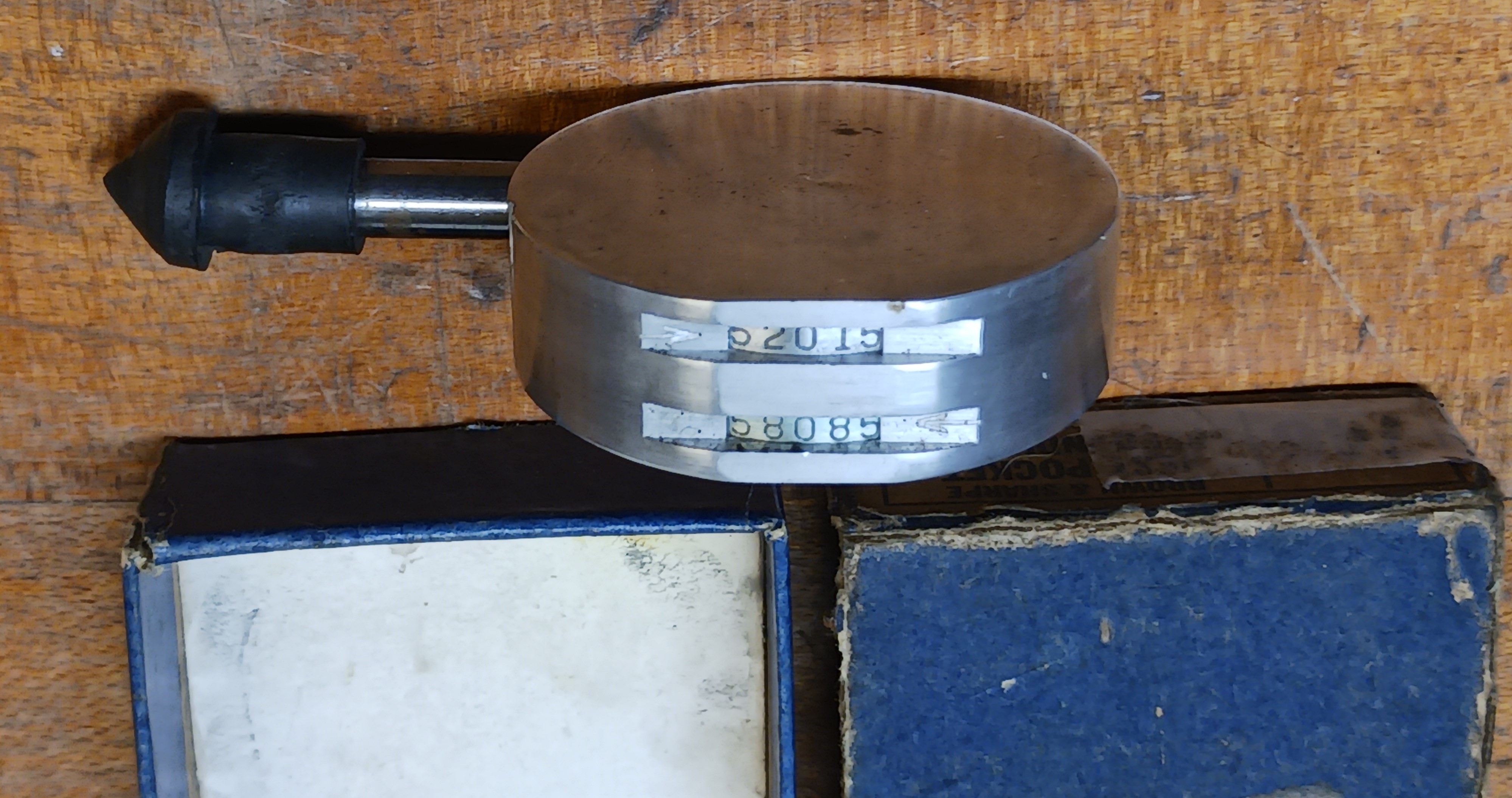 Brown & Sharpe No. 746 Vest Pocket Speed Indicator